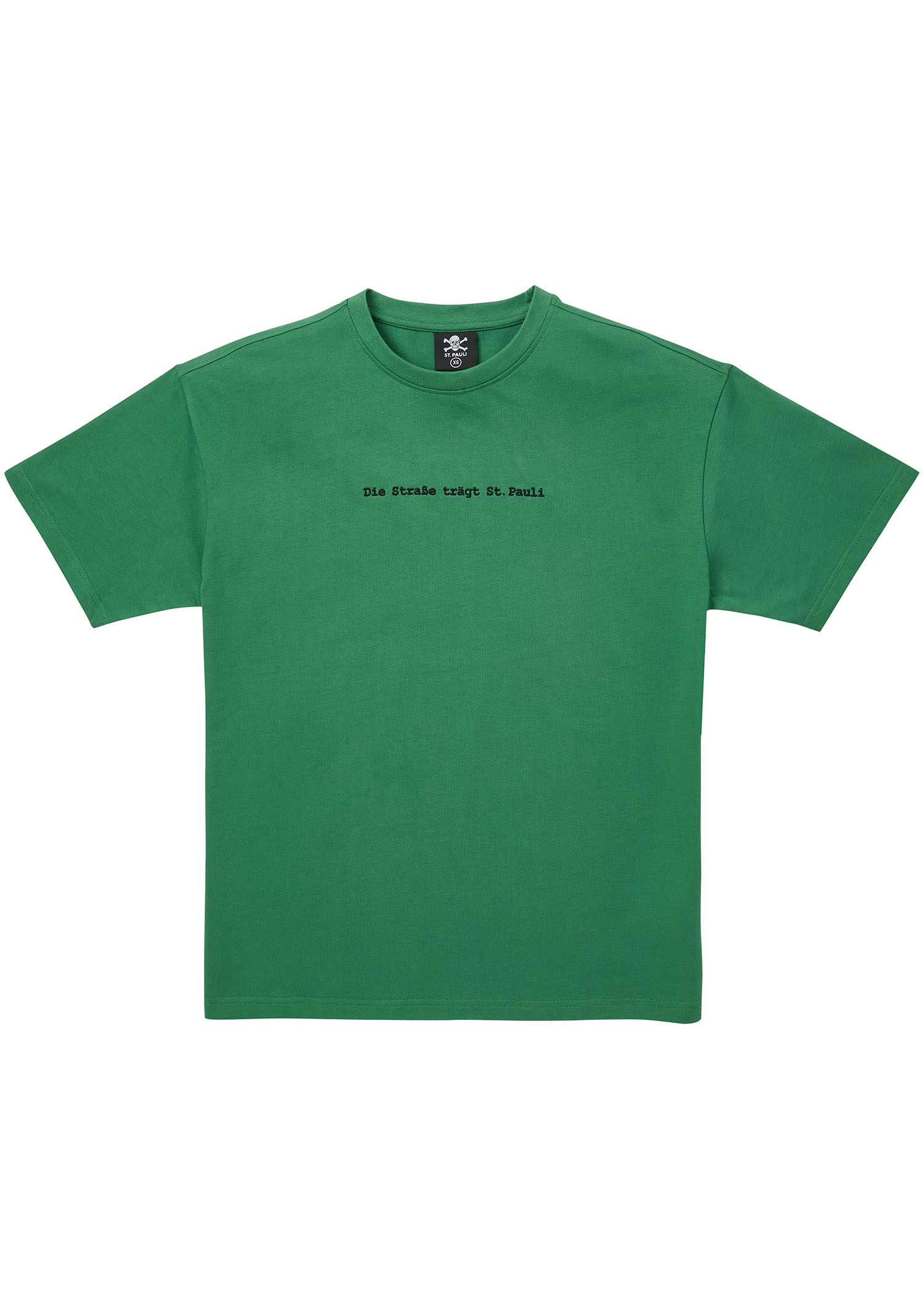 T-Shirt "Die Strasse trägt" - grün