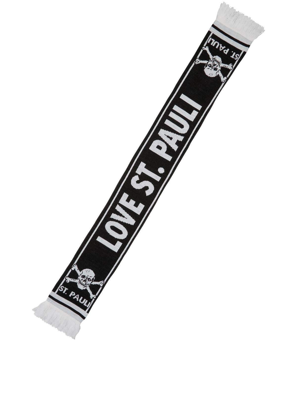 Scarf "Love - Hate" - black