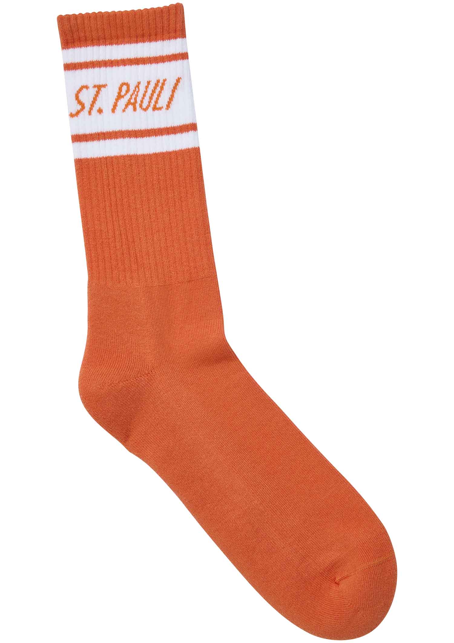 Socken "St. Pauli" - orange