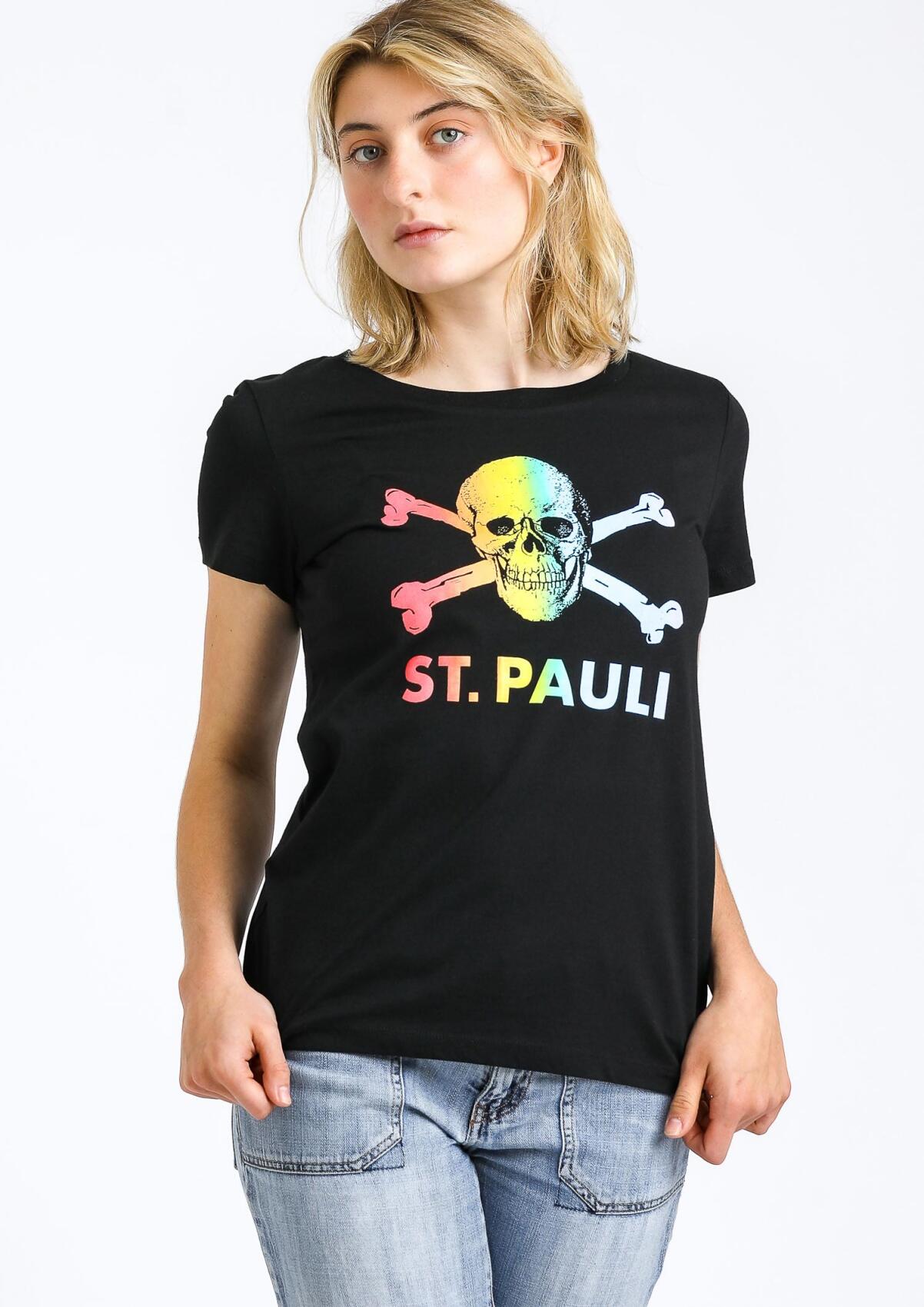 T-Shirt - tailliert "Regenbogen"