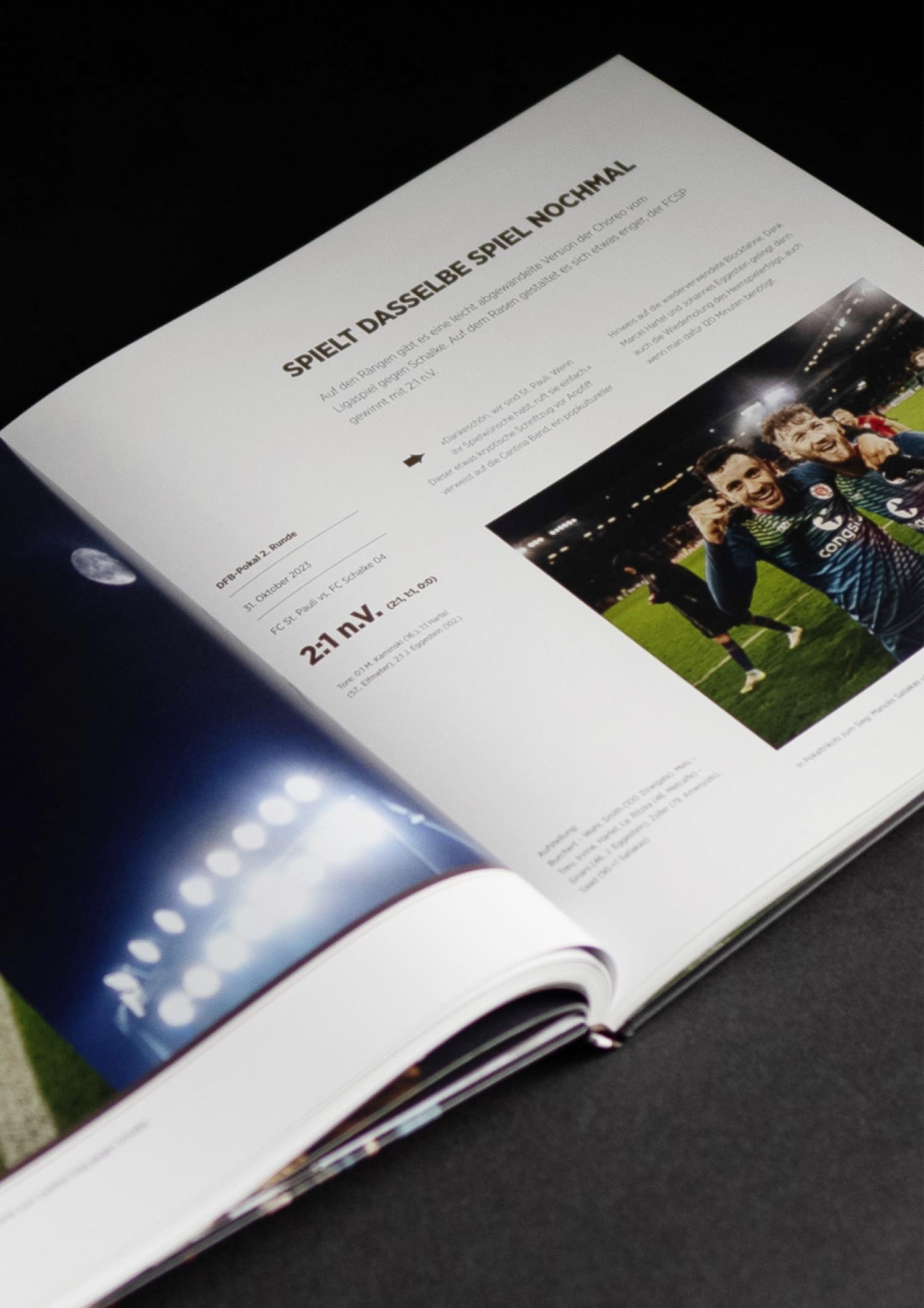 Illustrated Book "Erstklassig FC St. Pauli"