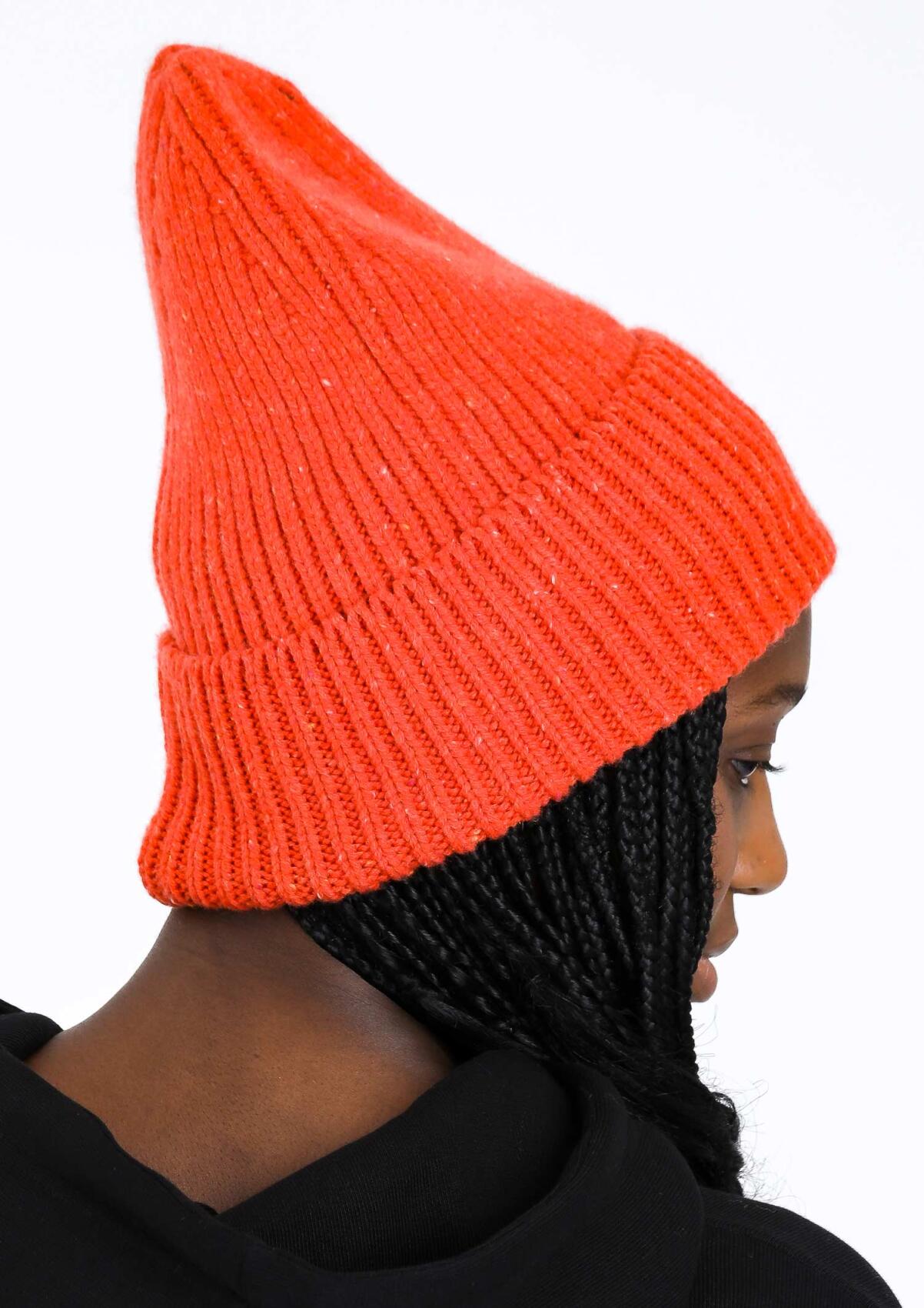 Beanie - Skull Orange