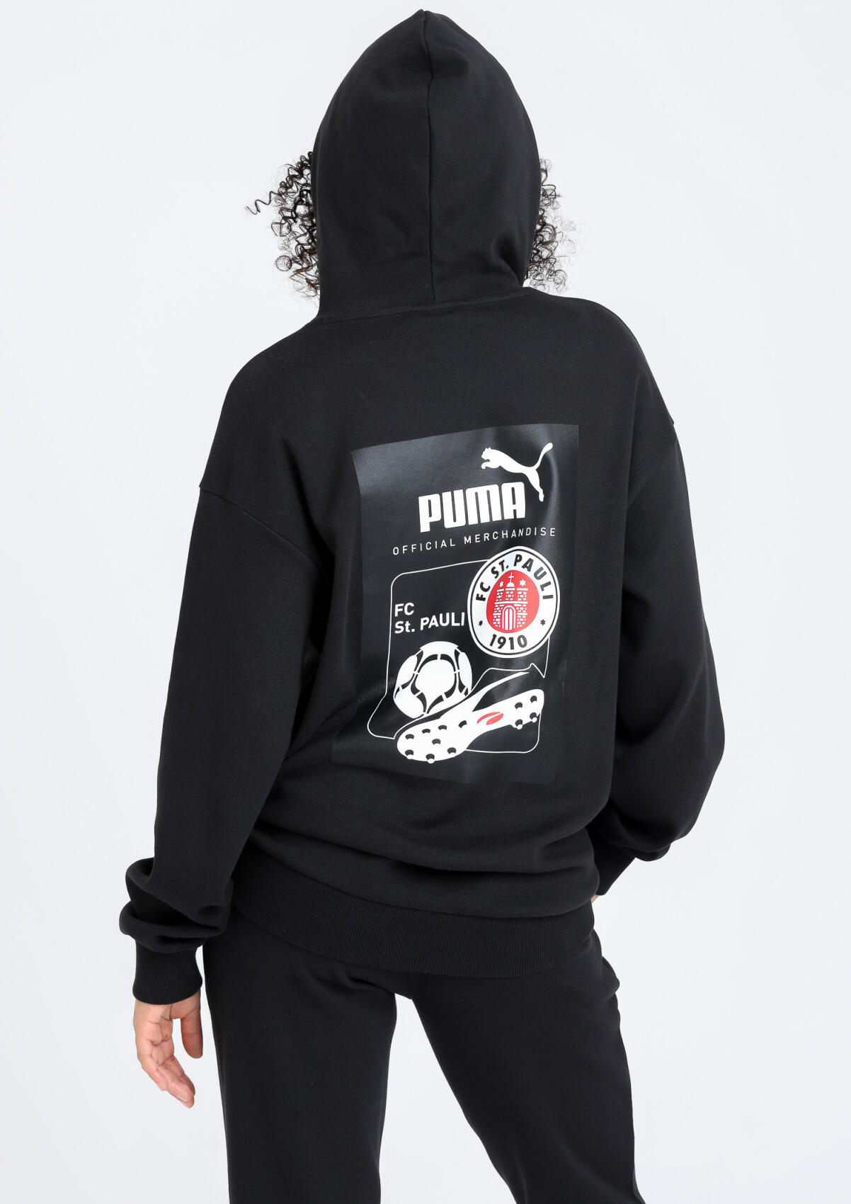 Puma - Retro Grafik Kapuzenpullover