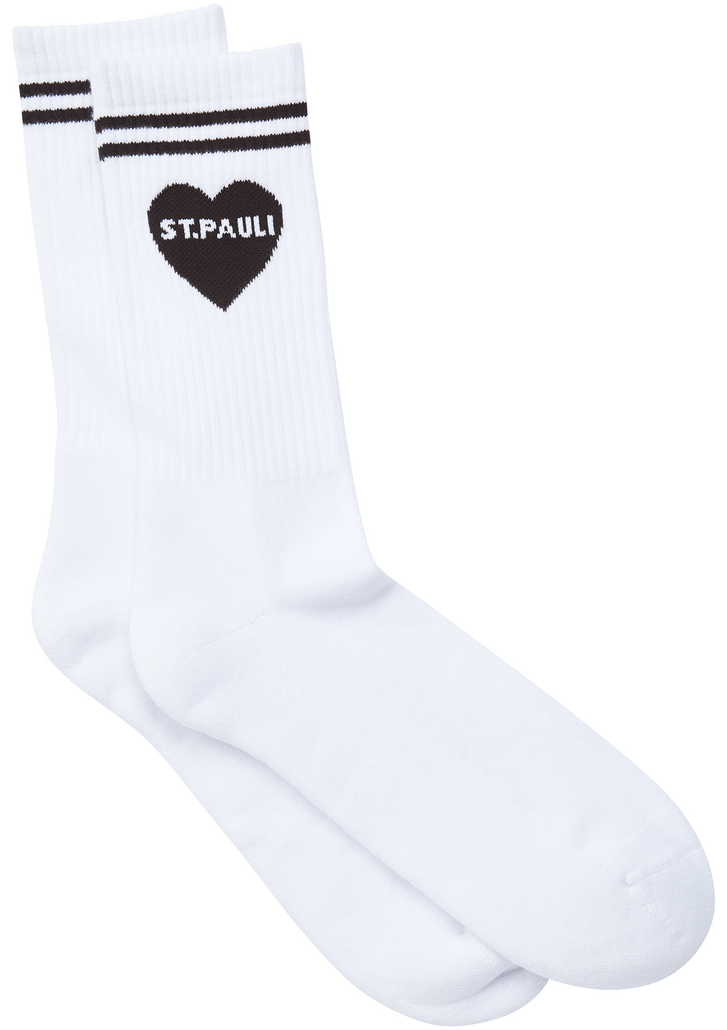 Socks "St. Pauli Heart" - black