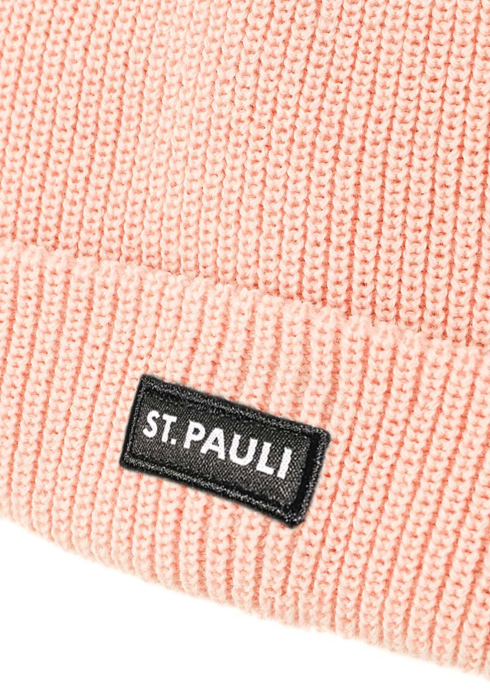 Knitted Beanie "St. Pauli" light pink