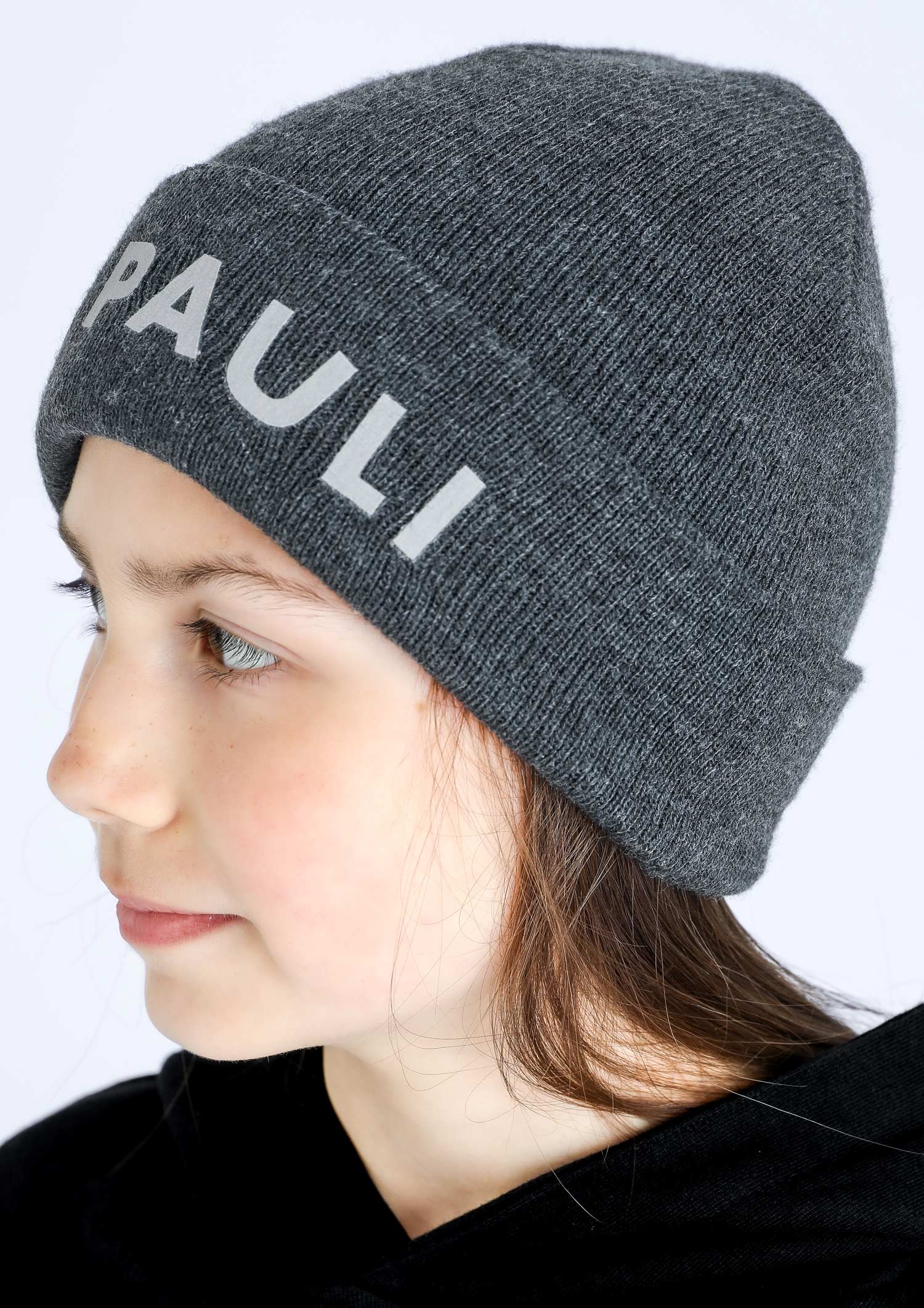 Mütze Kinder "St. Pauli Reflective" grau