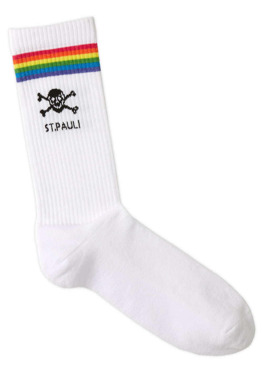 Socks Tennis white TK rainbow