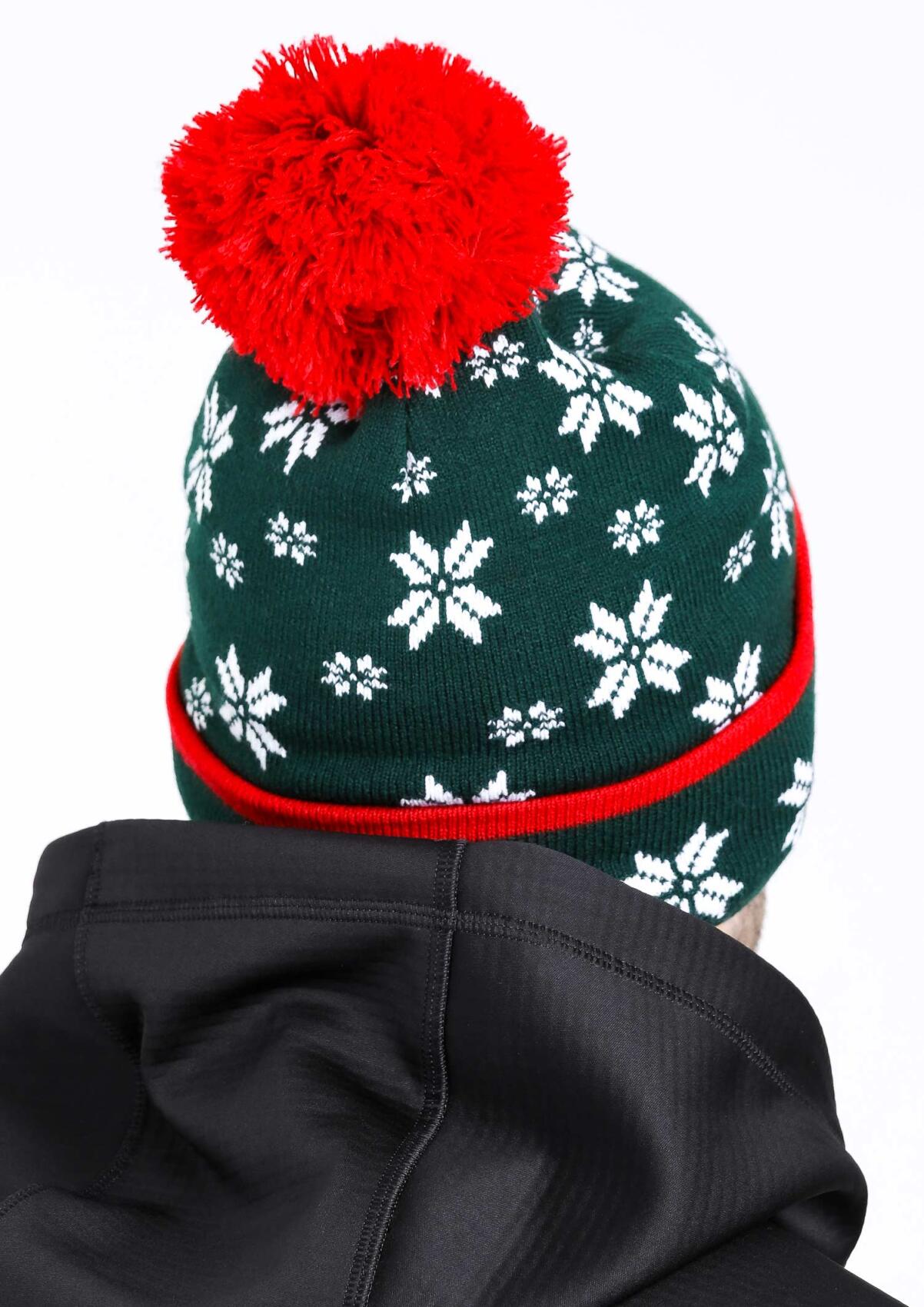 Bobble Beanie - Skull "Snow"