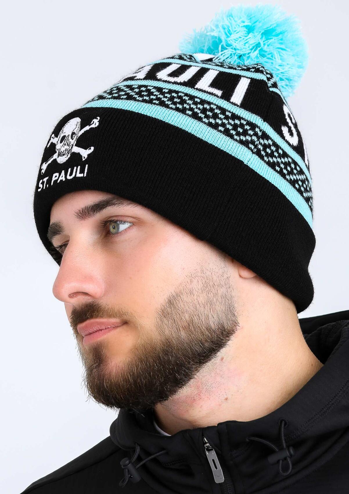 Booble Beanie - Skull Turquoise