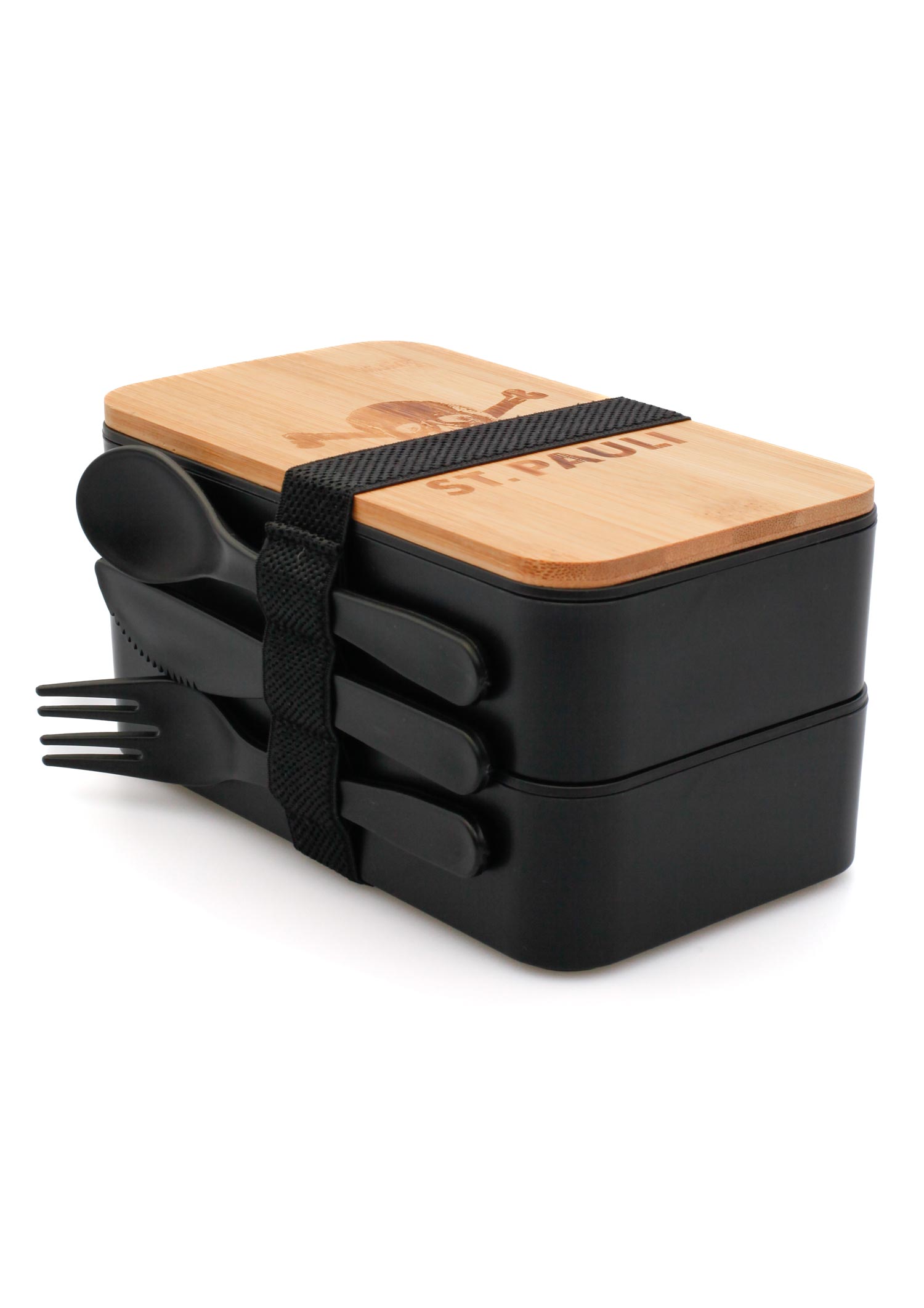 Lunchbox with Cutlery Skull