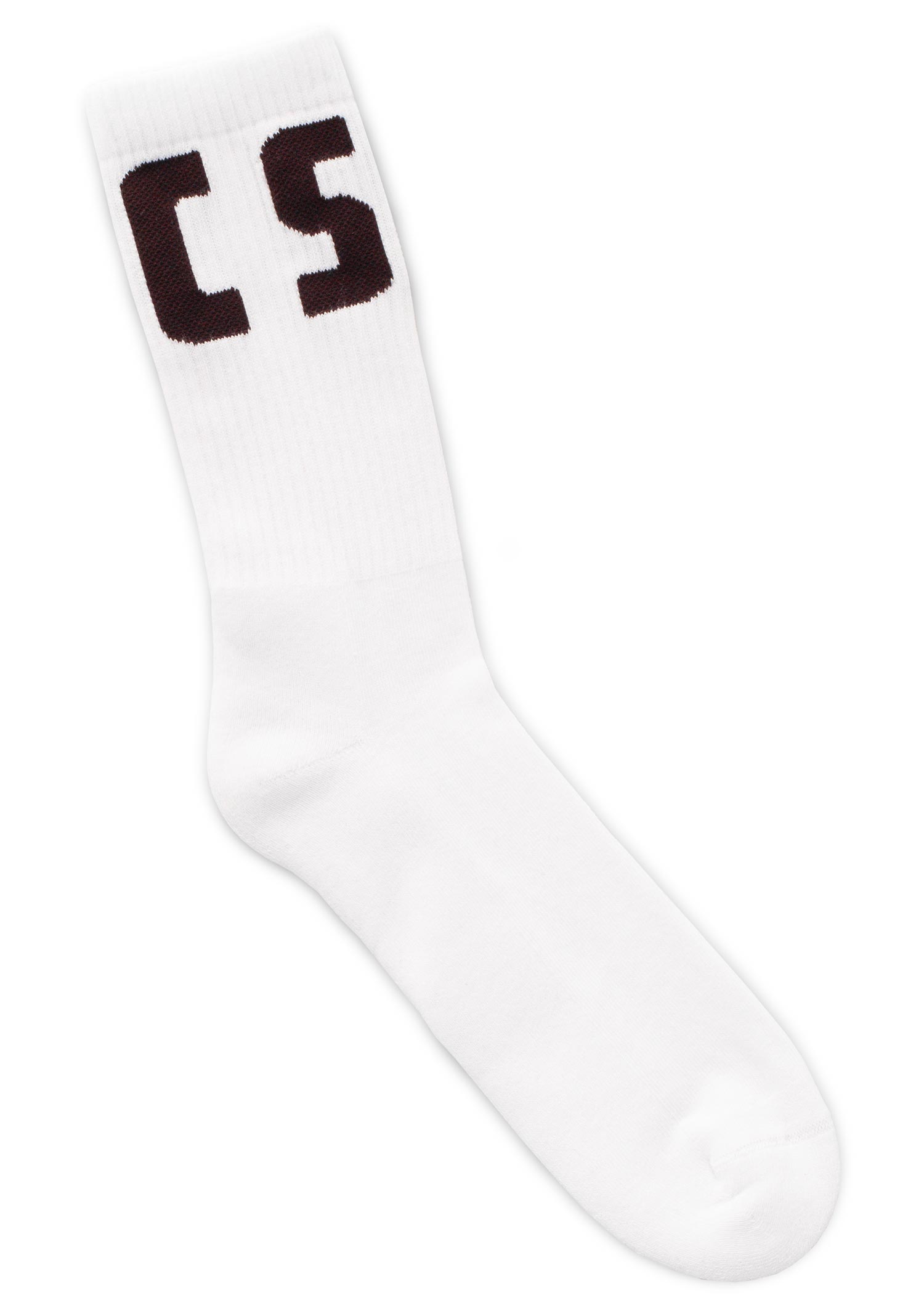 Tennissocken "FCSP" weiss-braun