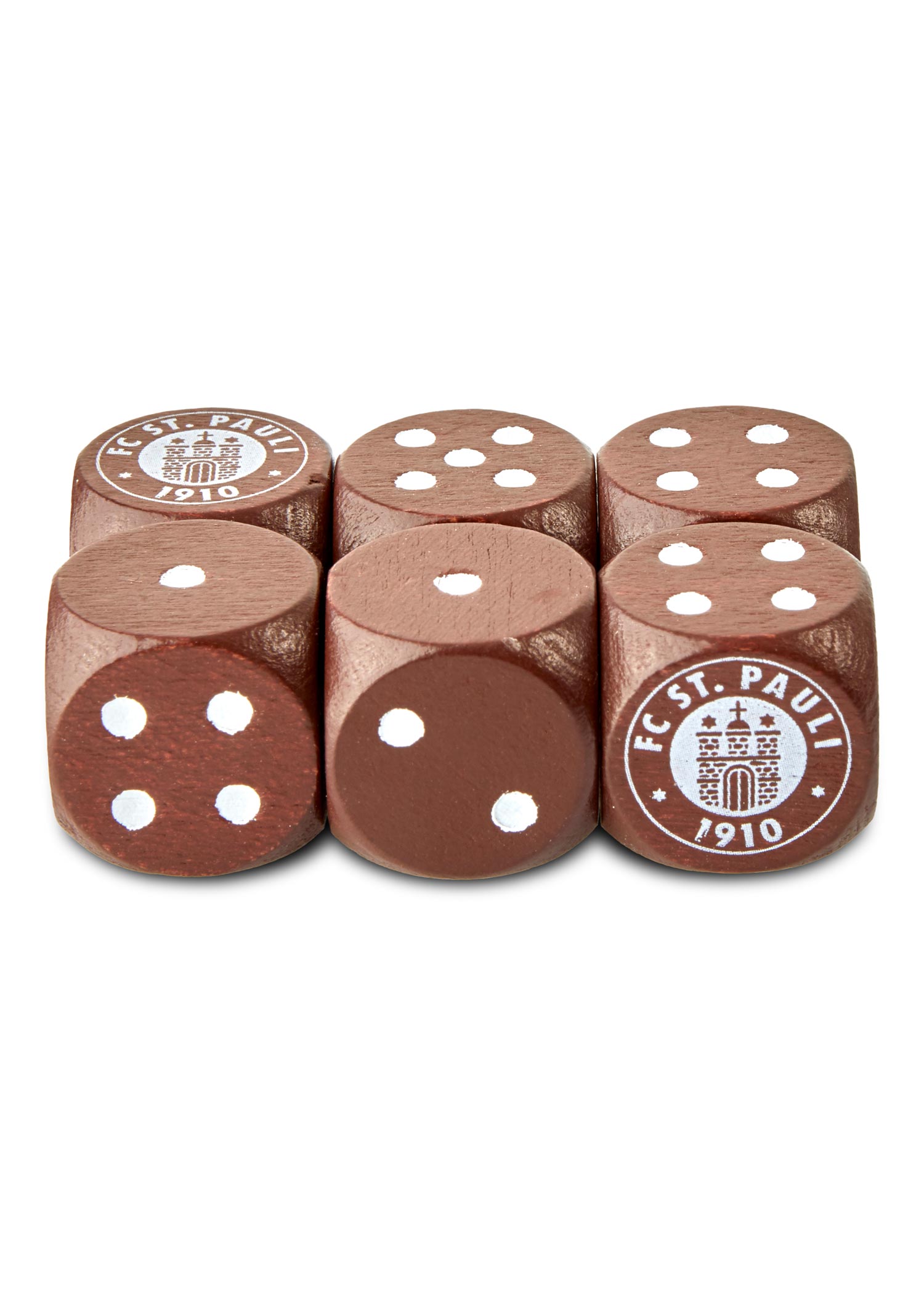 dice cup leather logo