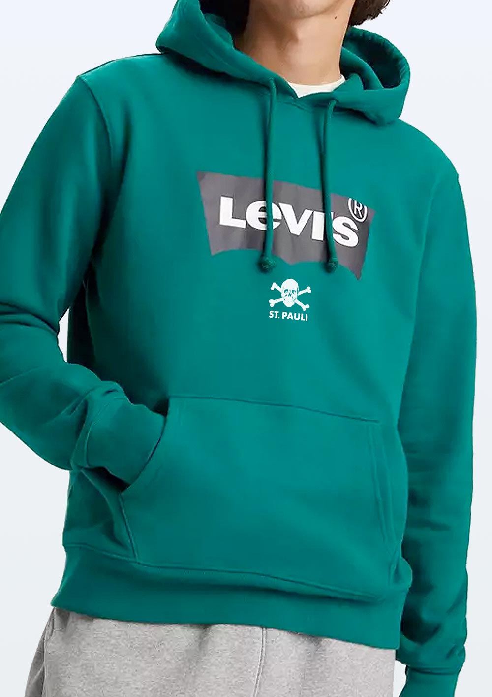 Levis x FCSP hoodie "Standard" green 