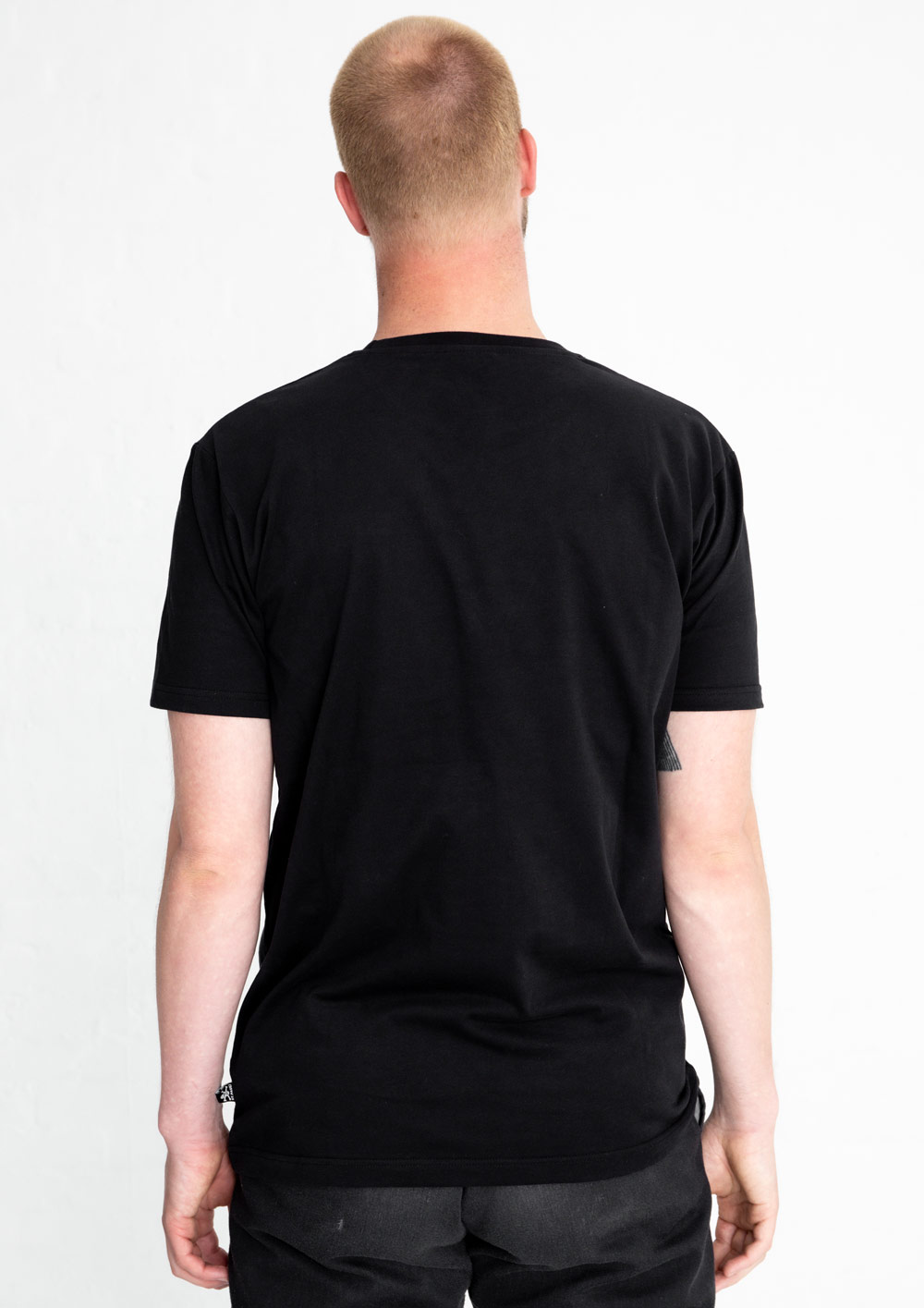 T-Shirt Basic Logo Schwarz