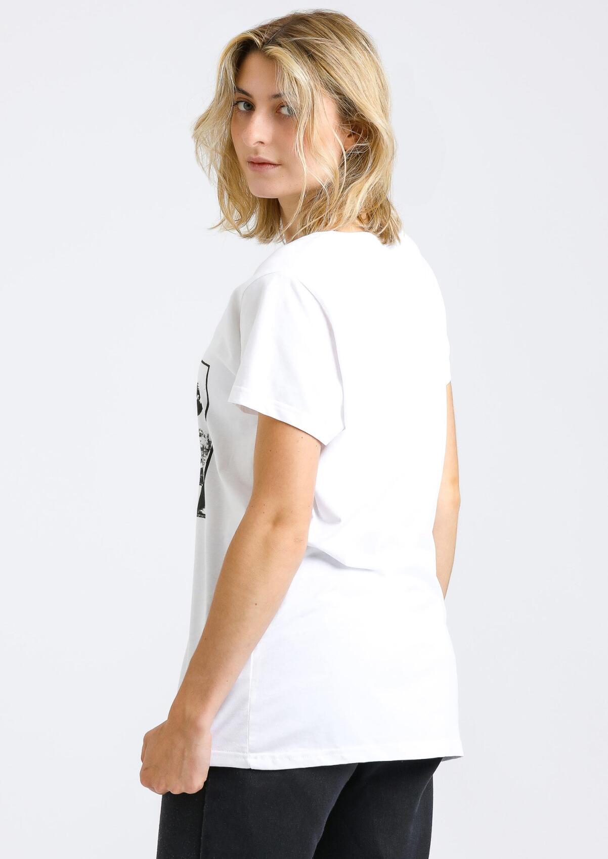 T-Shirt - waisted "Sound White"