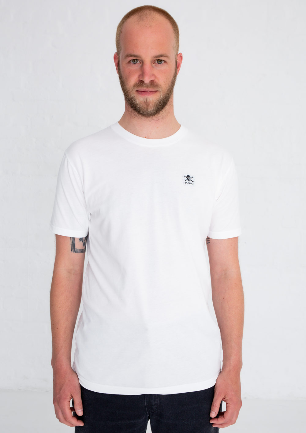 T-Shirt Basic Skull White