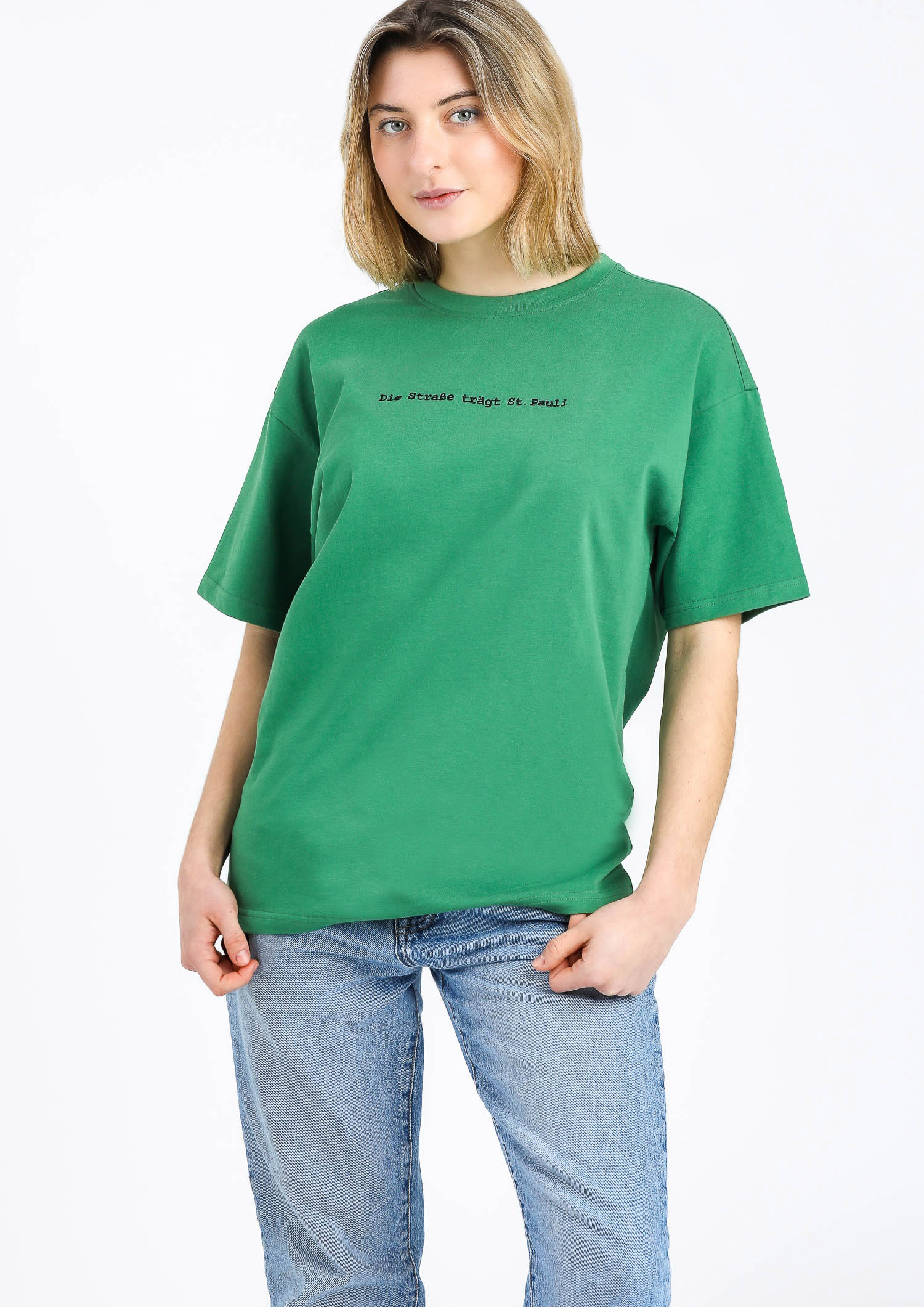 T-Shirt "Die Strasse trägt" - green