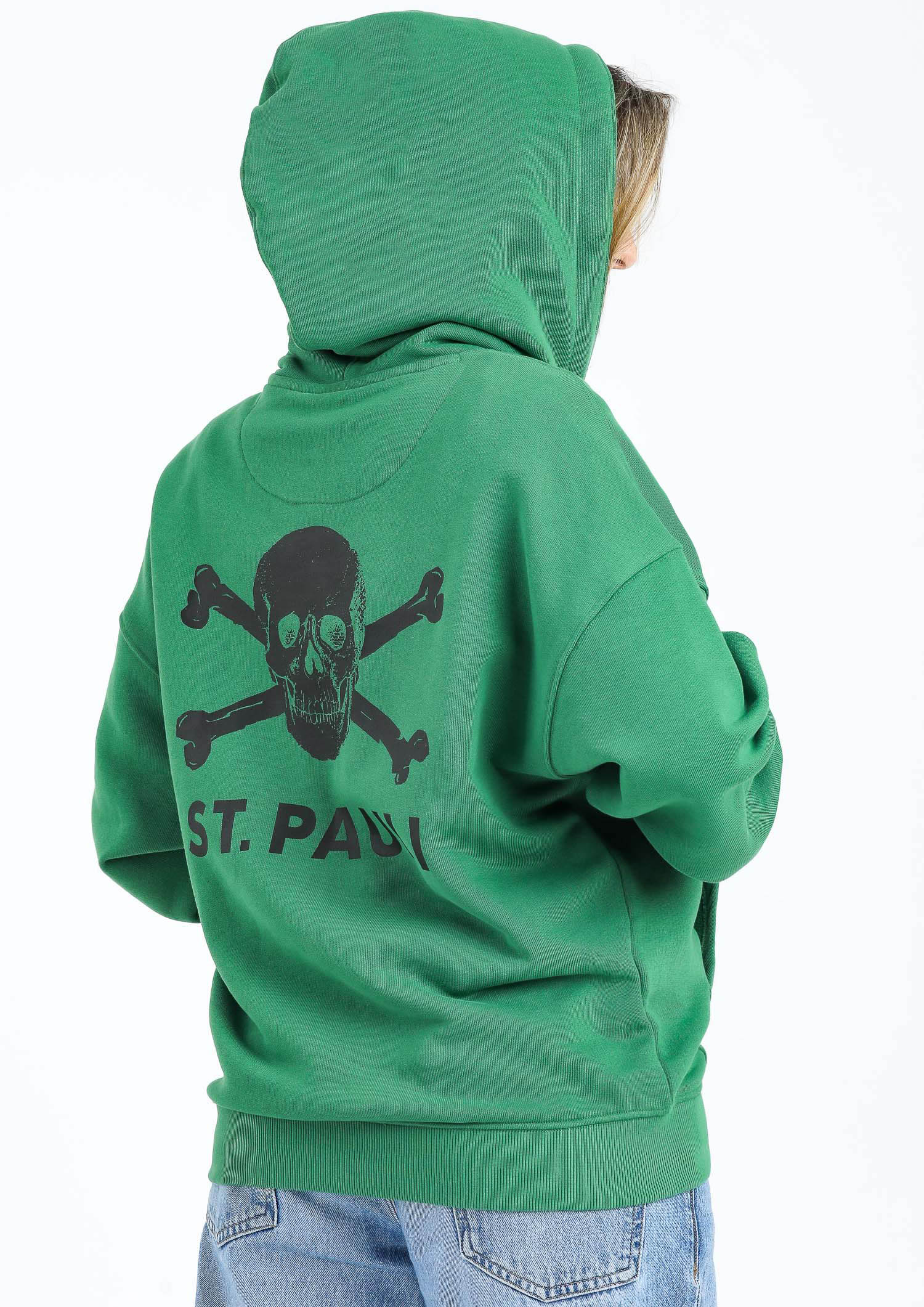 Hoodie "Die Strasse trägt" - green