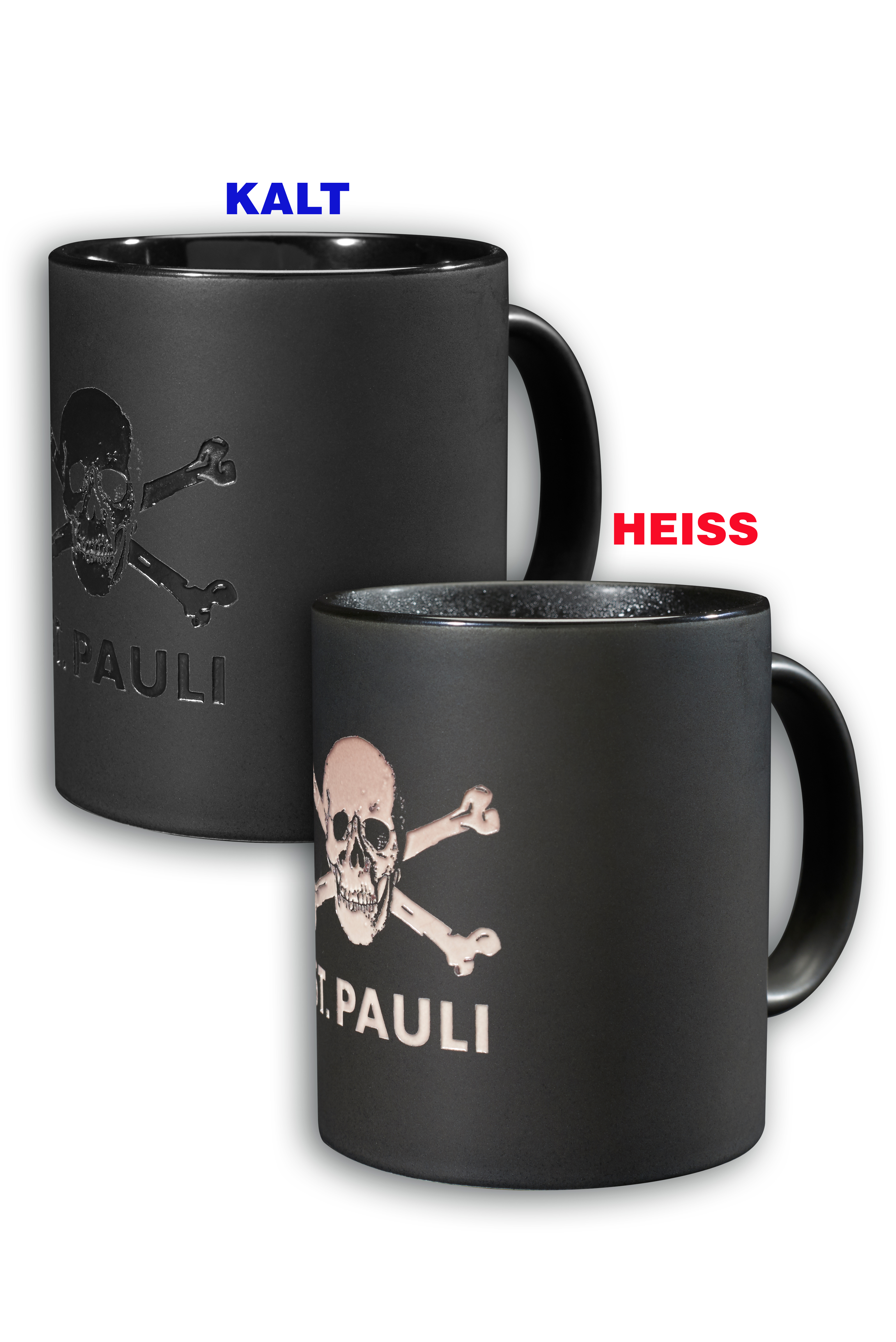 Skull and crossbones coffee mug "Magic"