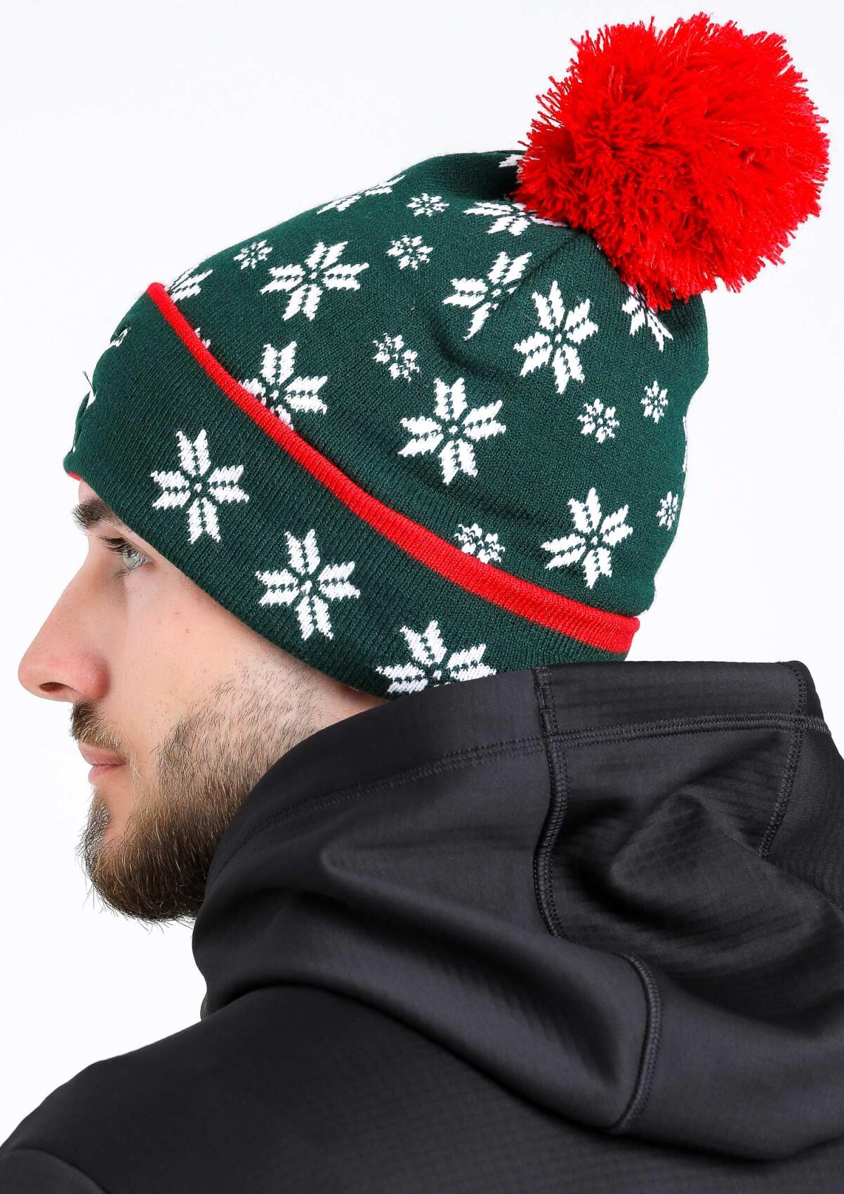 Bobble Beanie - Skull "Snow"