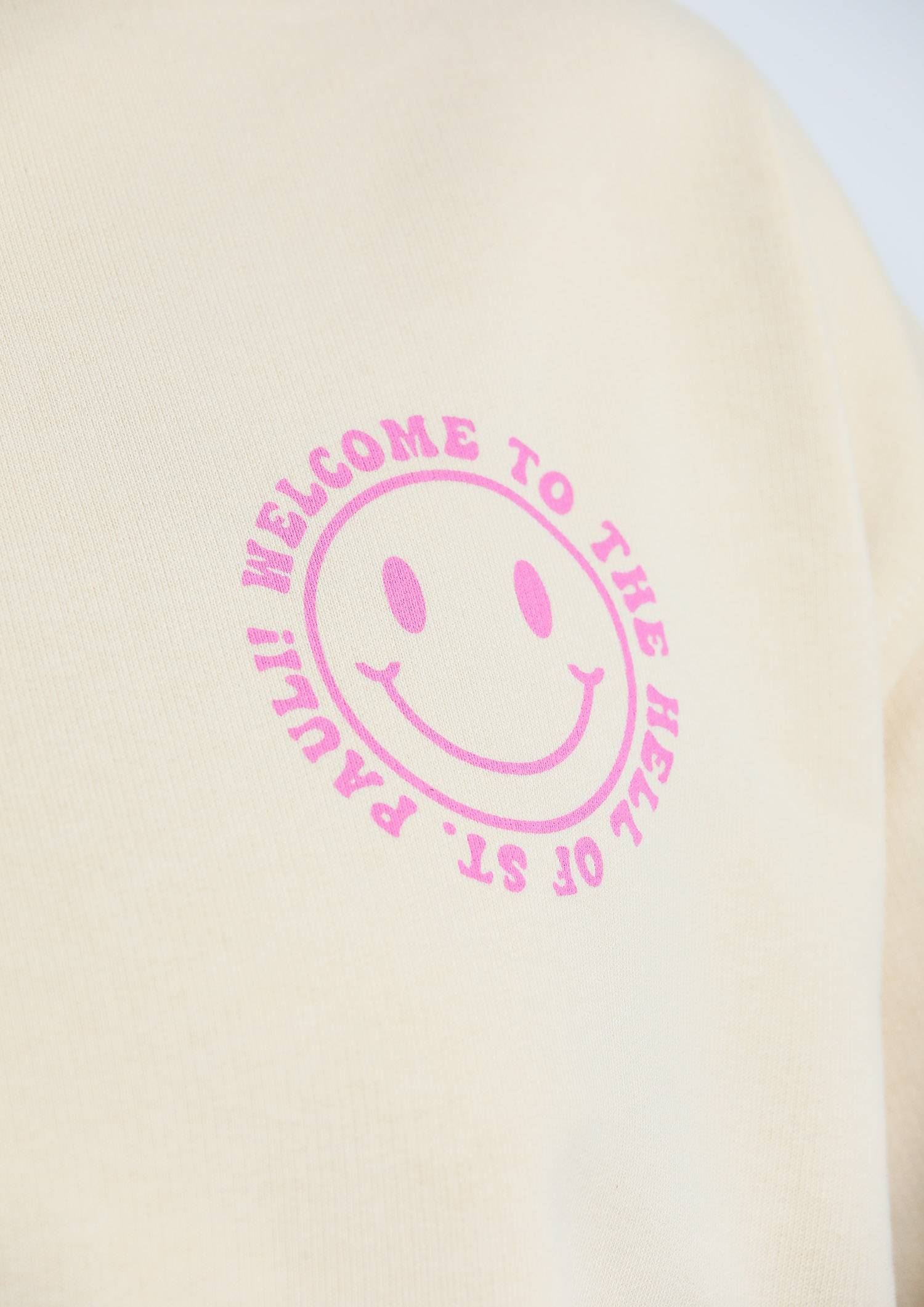 Sweatshirt "Welcome to Hell - Smiley"