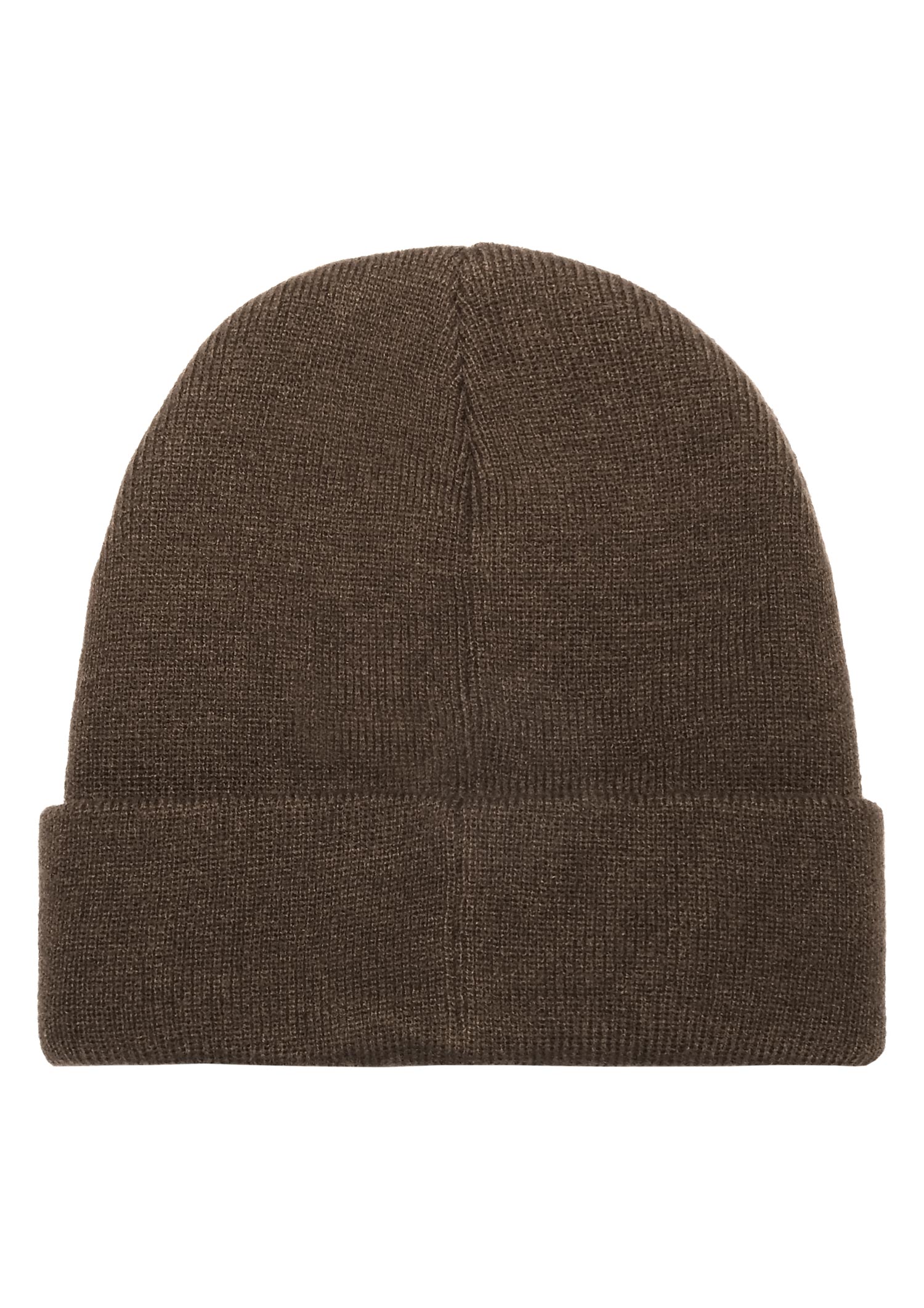 Beanie fisherman brown logo