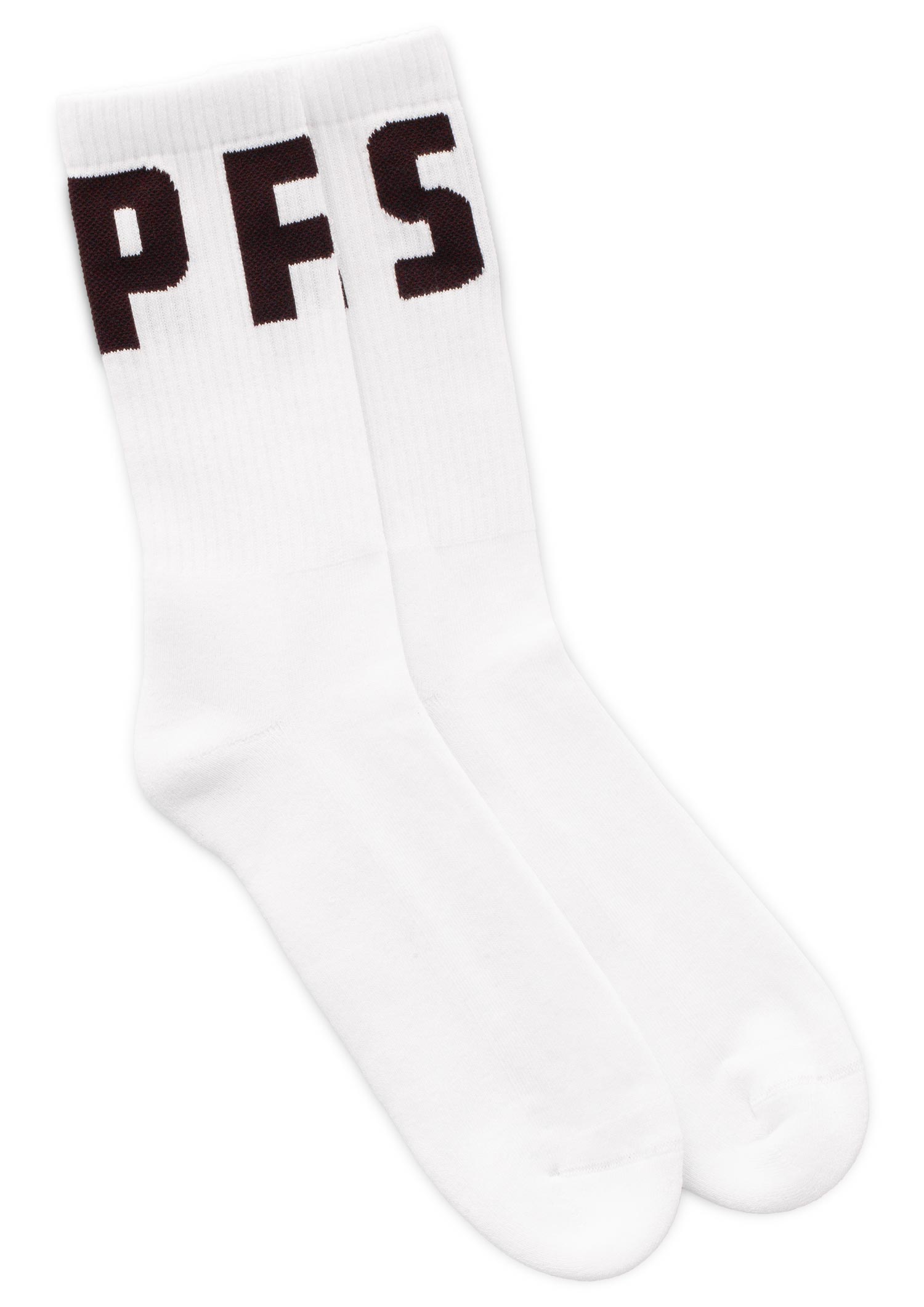 Tennis socks "FCSP" white-brown