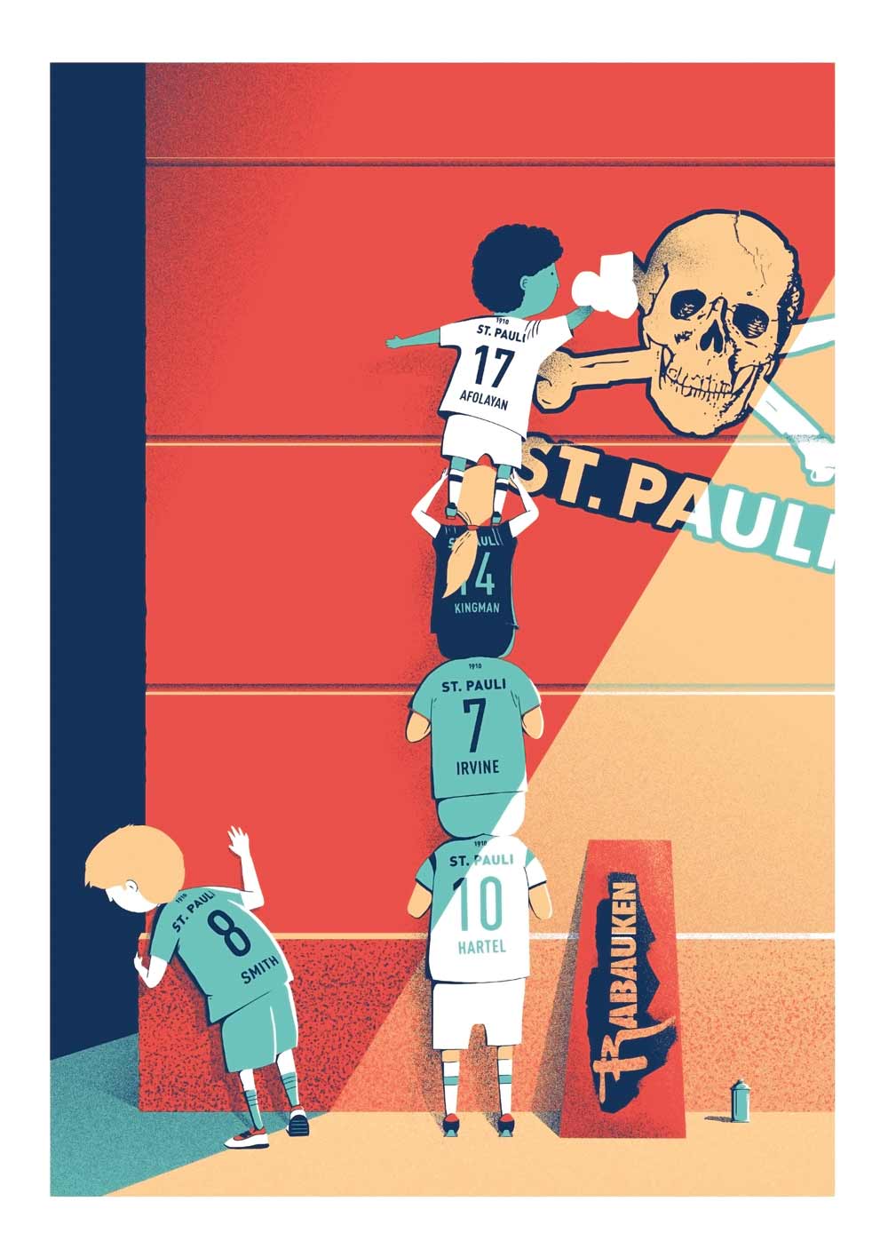 Kunstdruck #7: Print-ciples of FC St. Pauli 