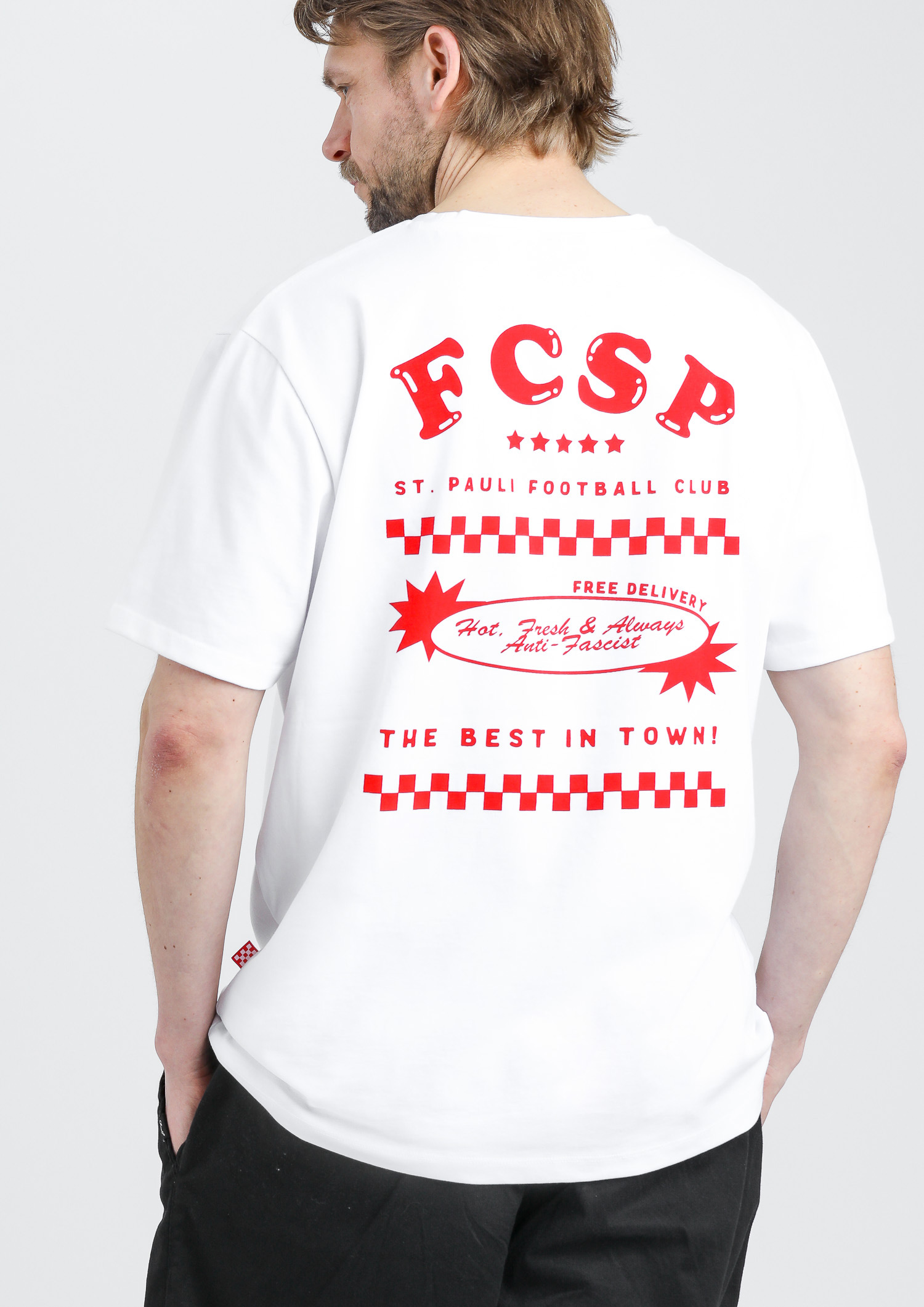 T-Shirt "Pizza Club" Sankt Pauli