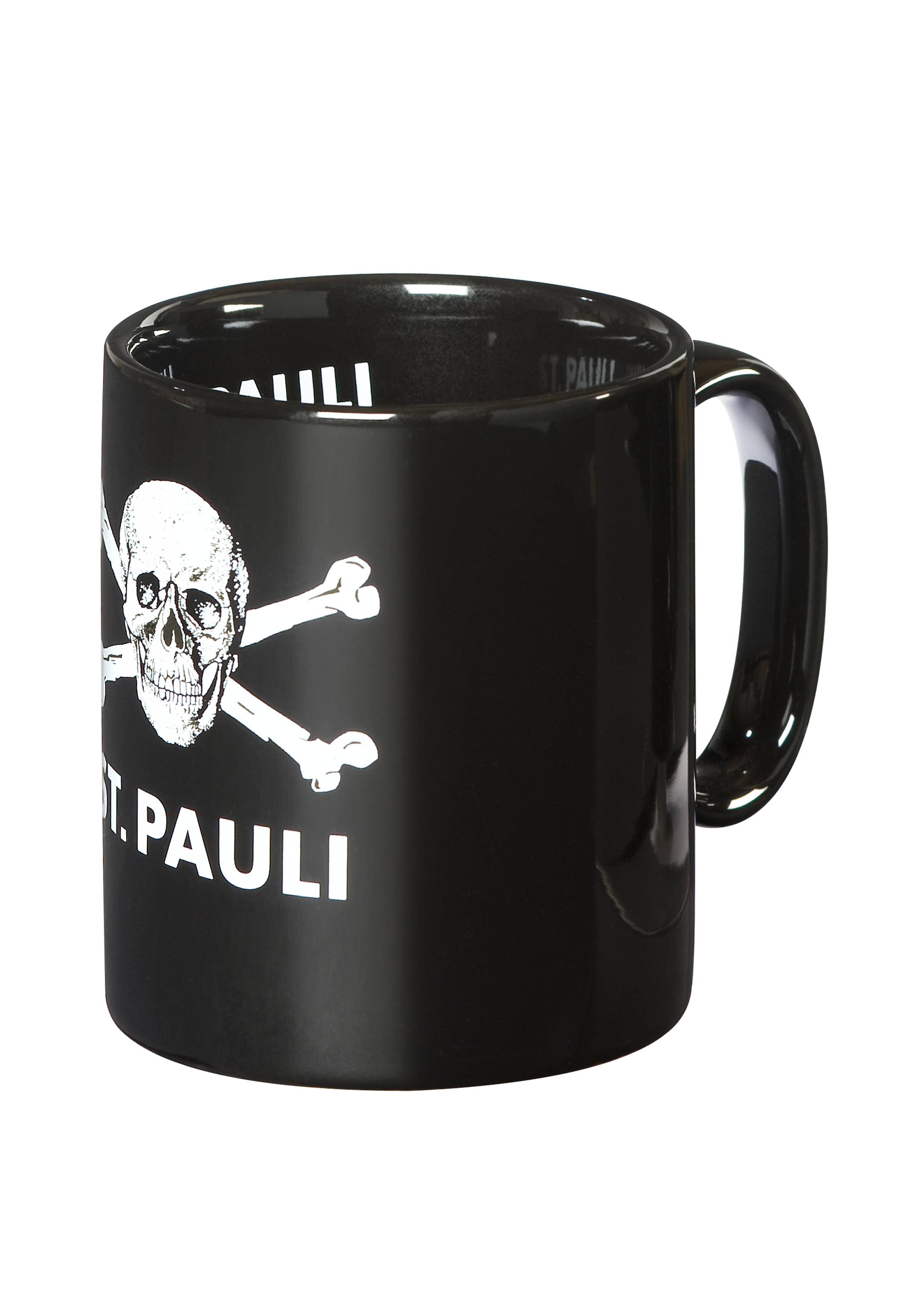 Skull and crossbones coffee mug
