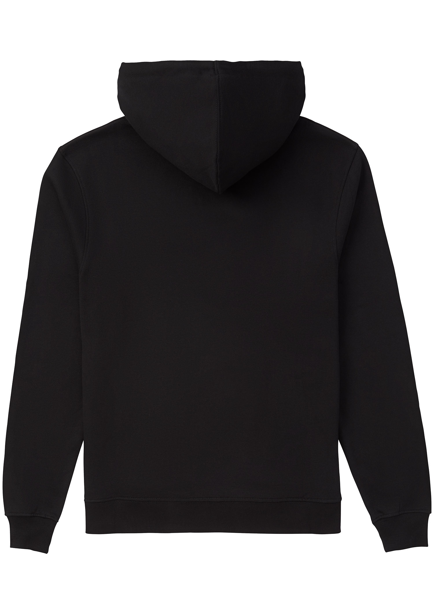 Black hooded sweater on sale