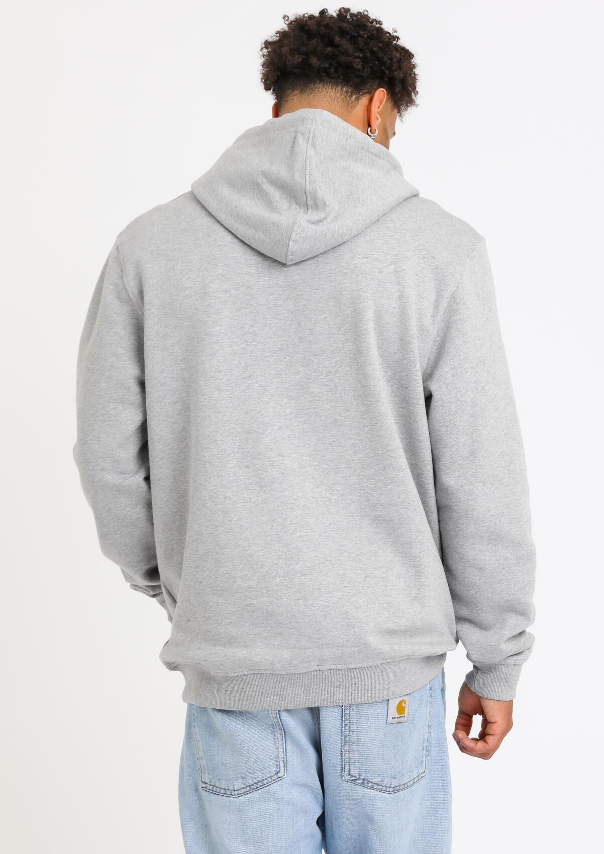 Hooded sweater Skull Grey