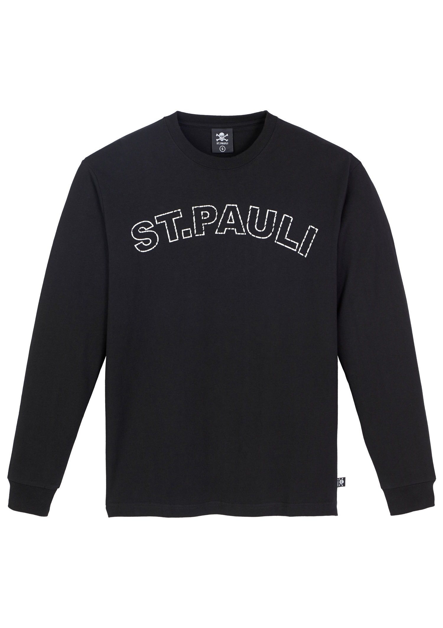 Longsleeve "College" schwarz