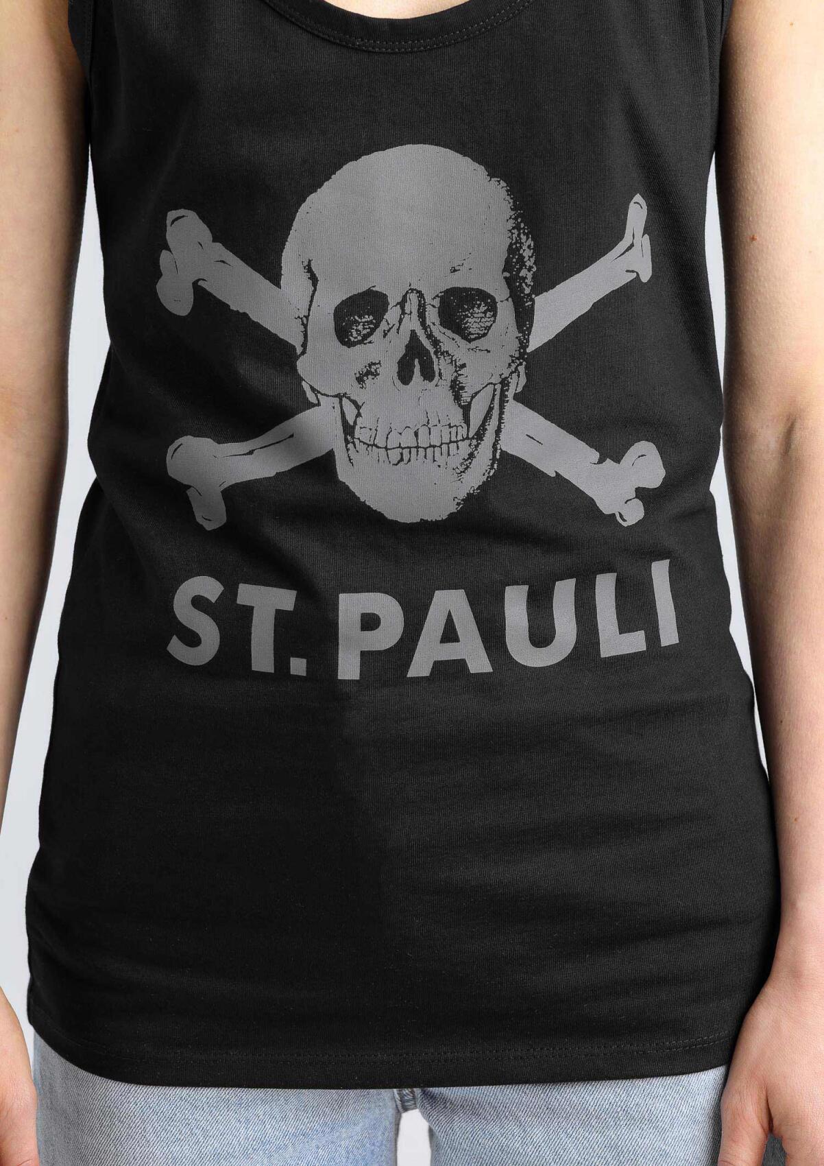 Tanktop Skull and Crossbones 