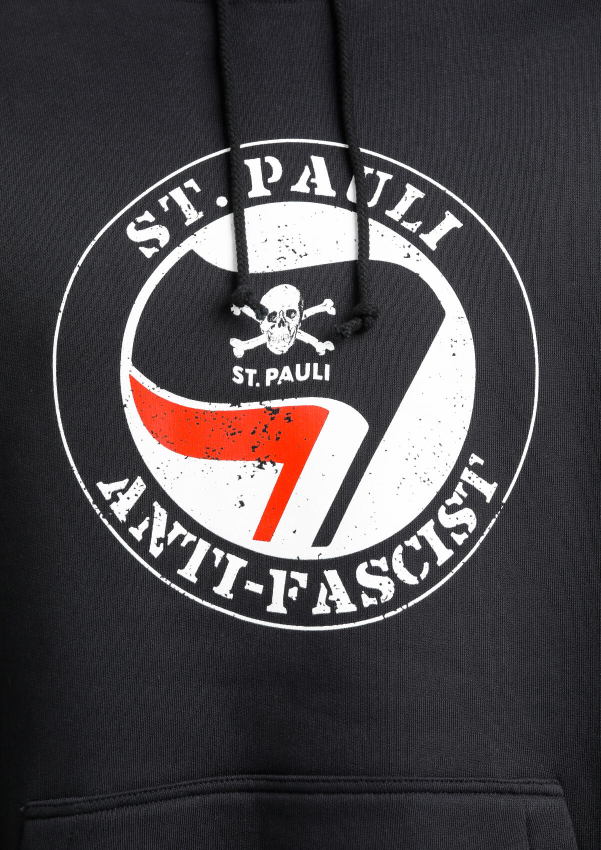 Hooded Sweater Anti Fascist