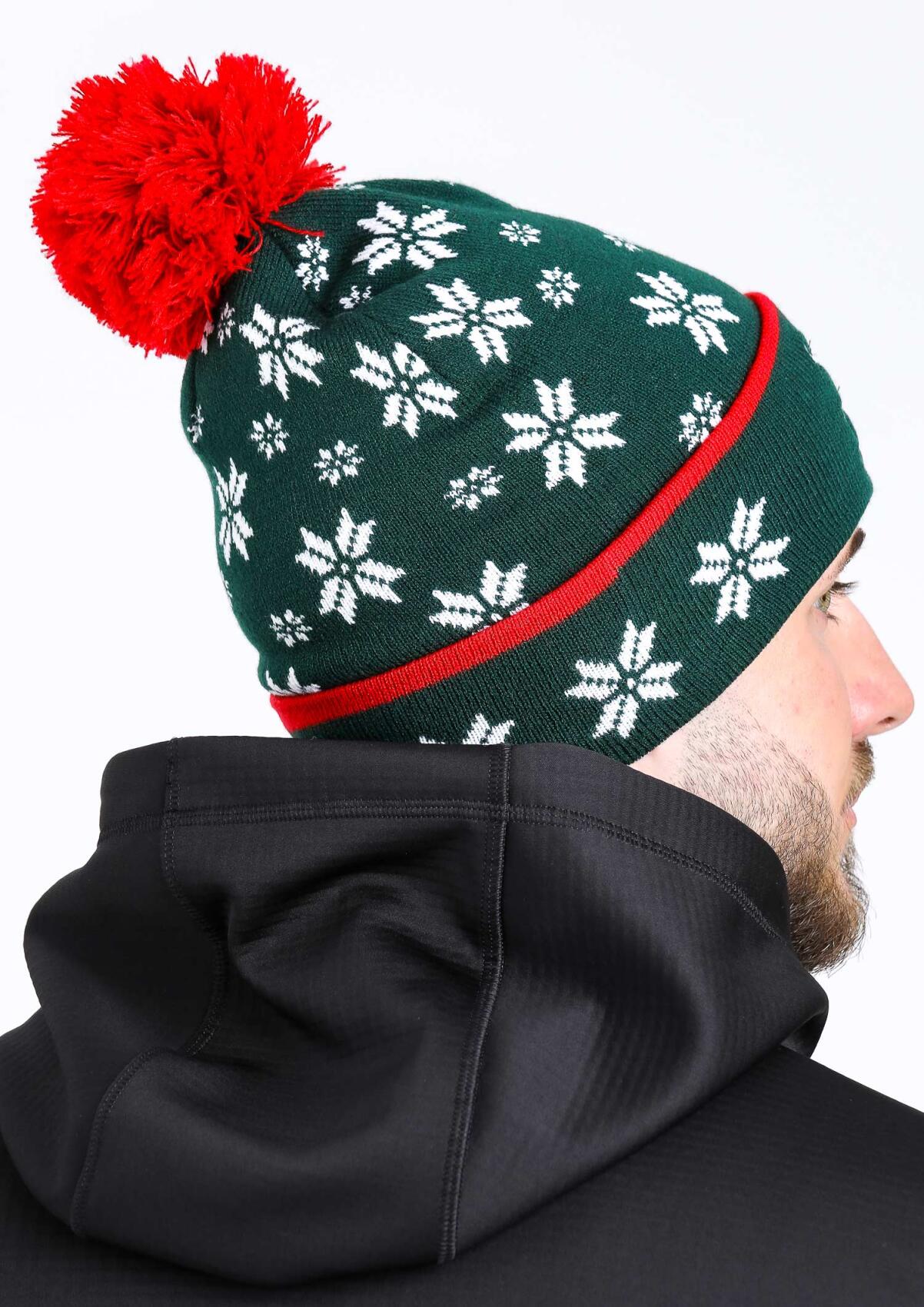 Bobble Beanie - Skull "Snow"