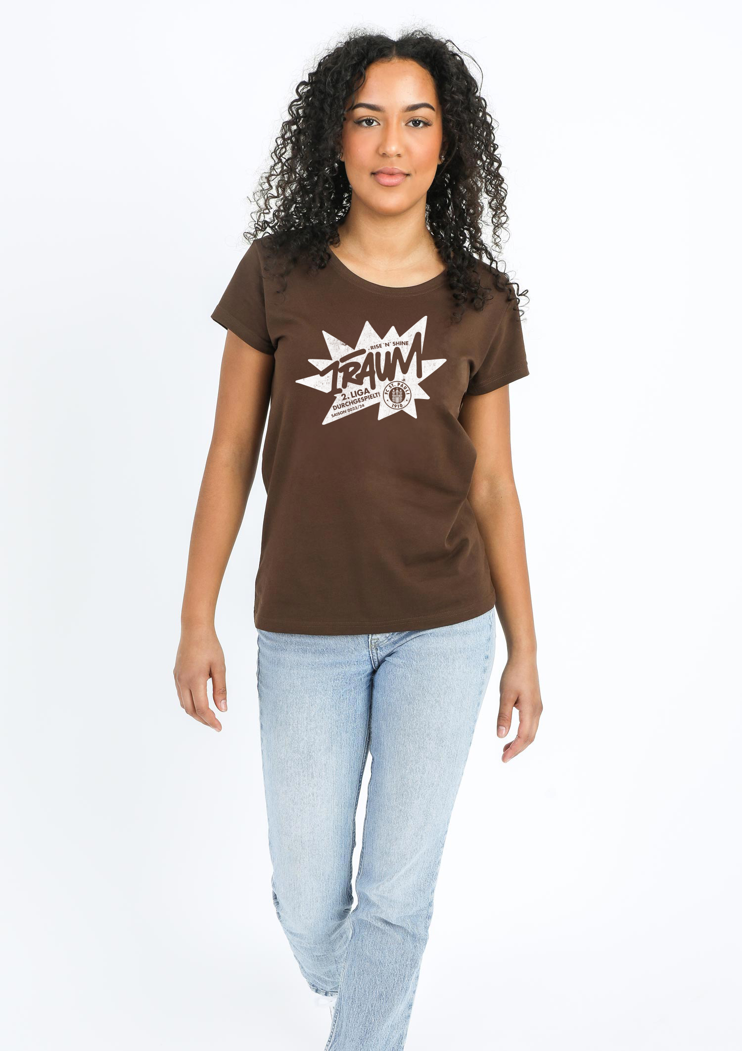 T-Shirt waisted Promotion 2024 - brown