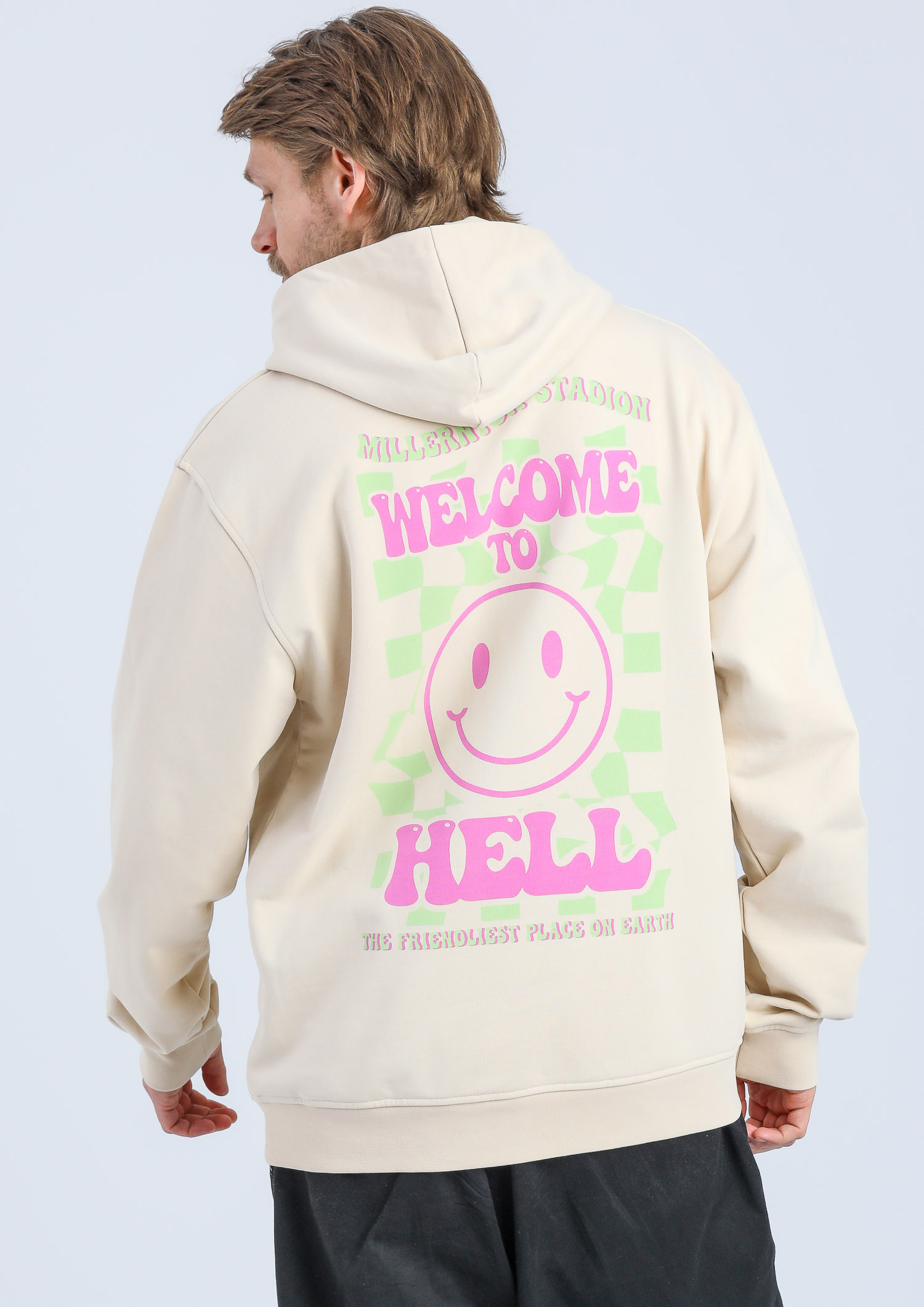 Kapuzenpullover "Welcome to Hell - Smiley"