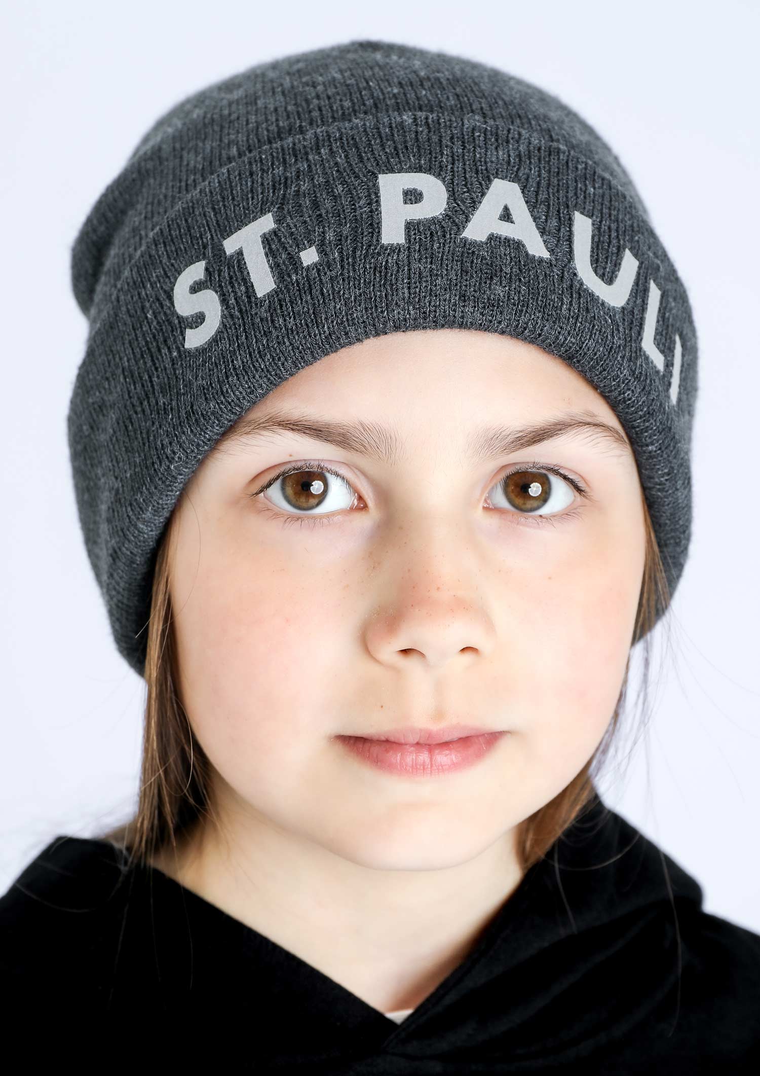 Beanie Kids "St. Pauli Reflective" grey