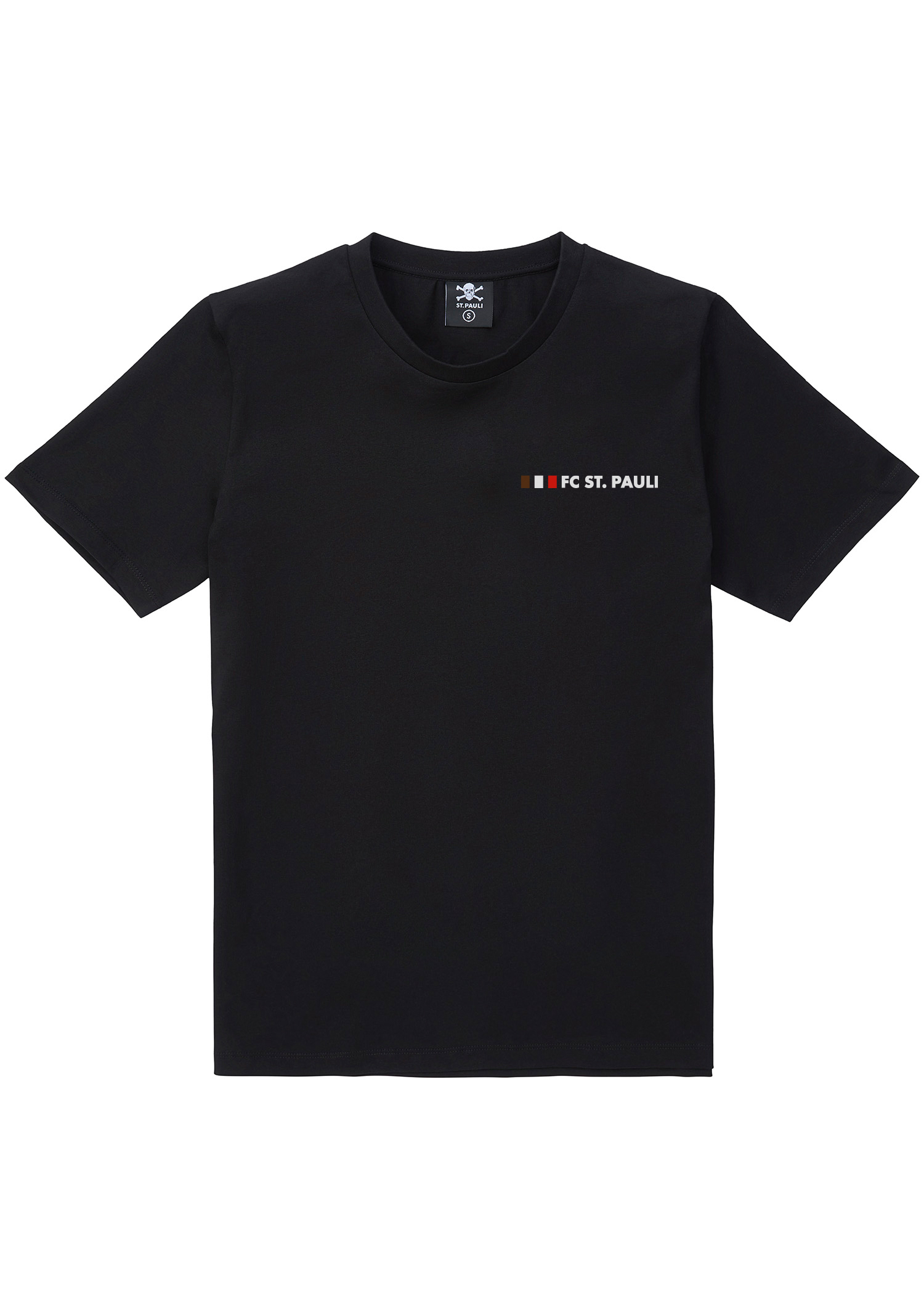 T-Shirt  "Flag Logo" - schwarz