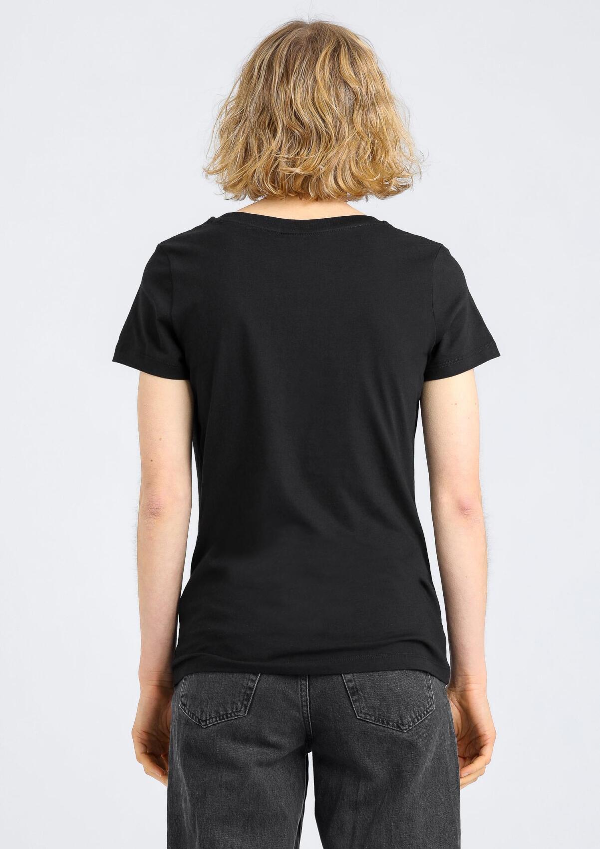 Women T-Shirt Anchor black