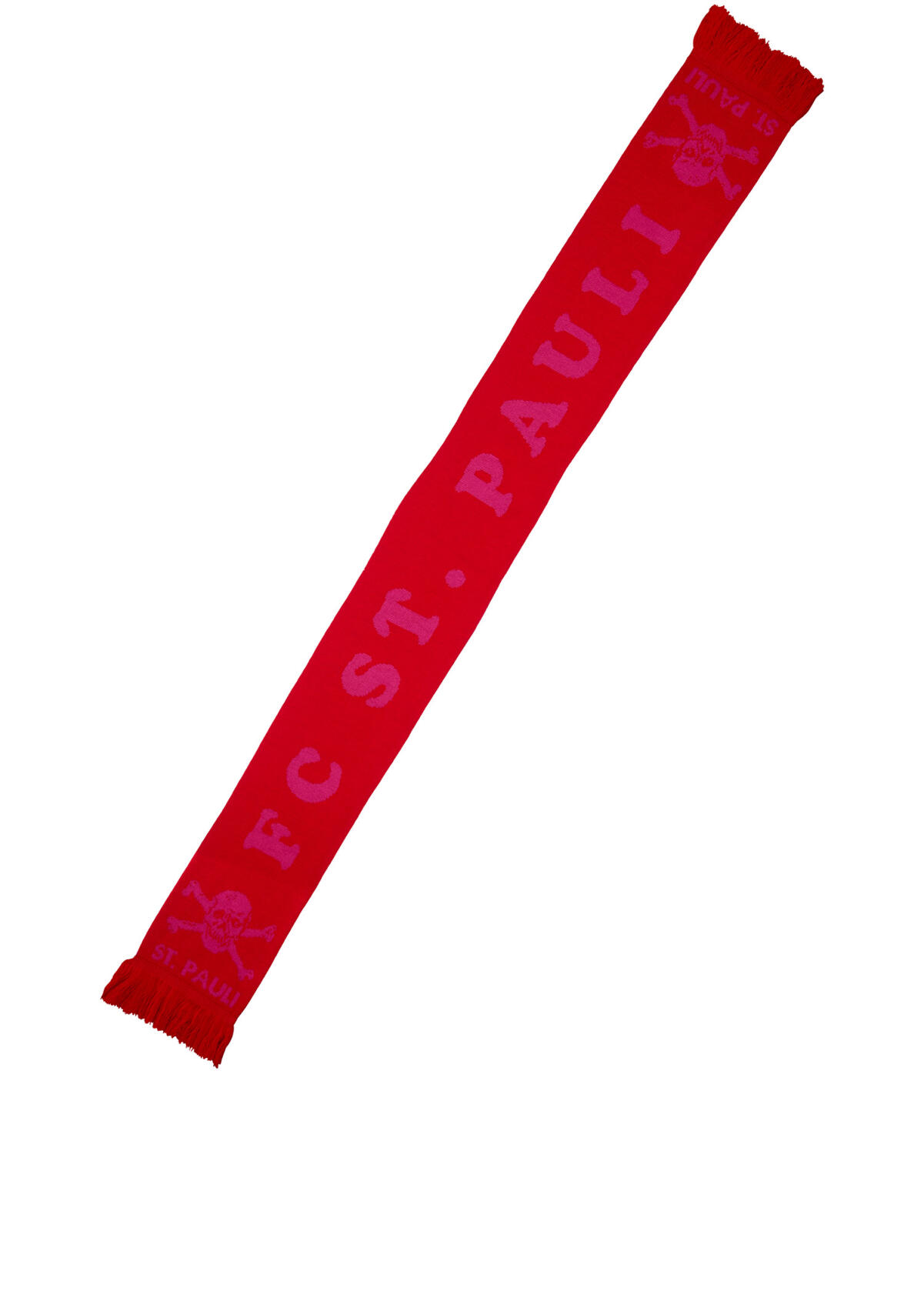 Scarf "FC St. Pauli"  - pink / red