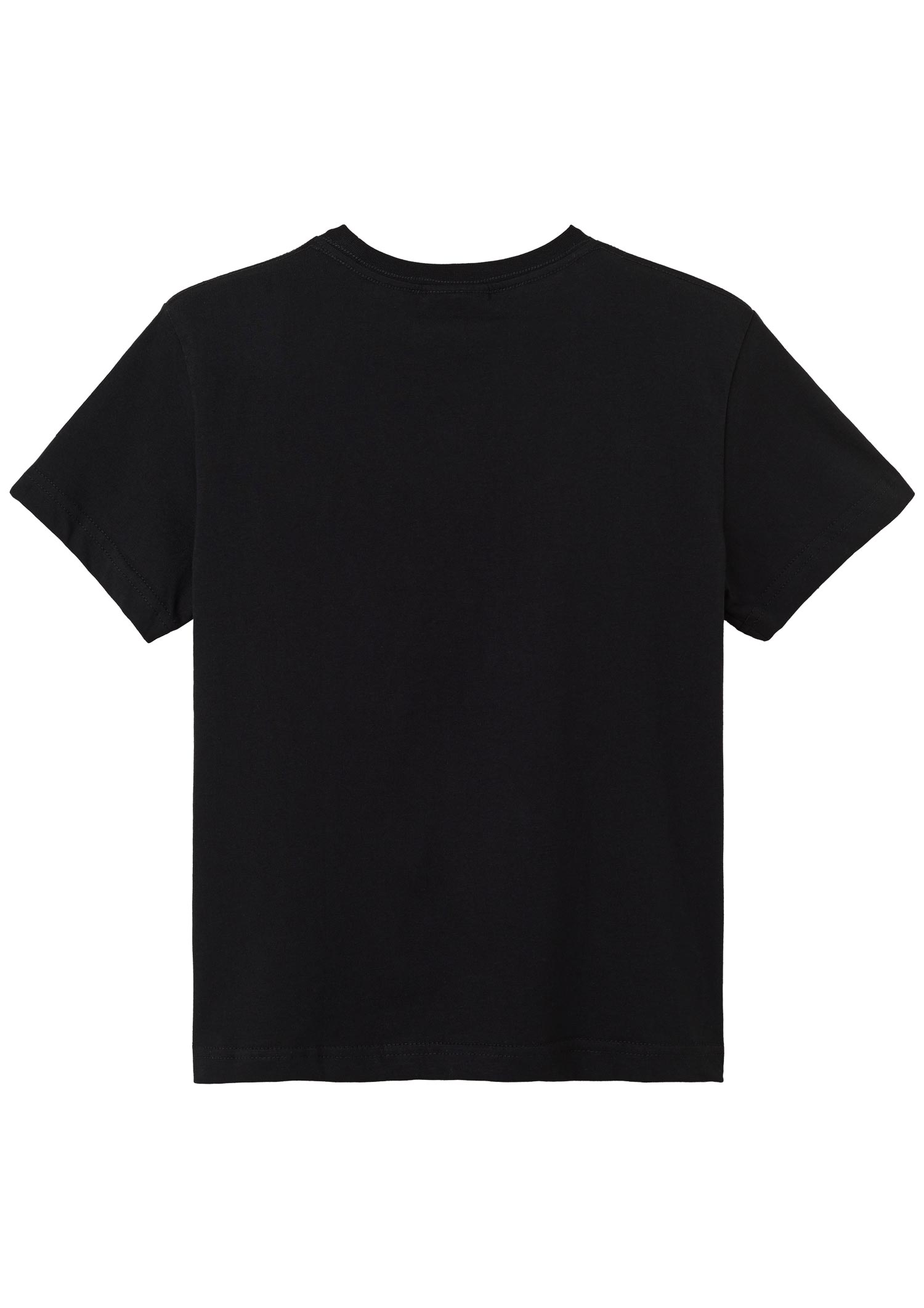 Kinder T-Shirt Glitzer schwarz-anthrazit