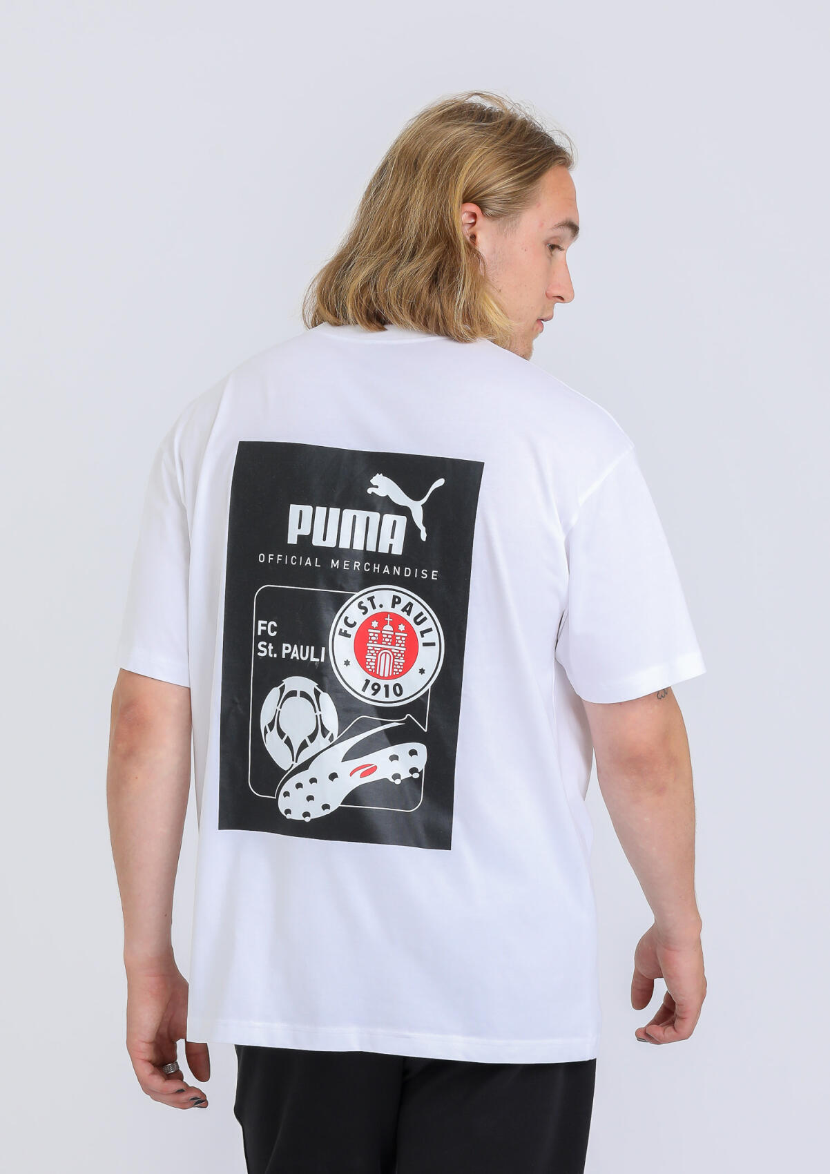 Puma - Tee Retro Graphic, weiß