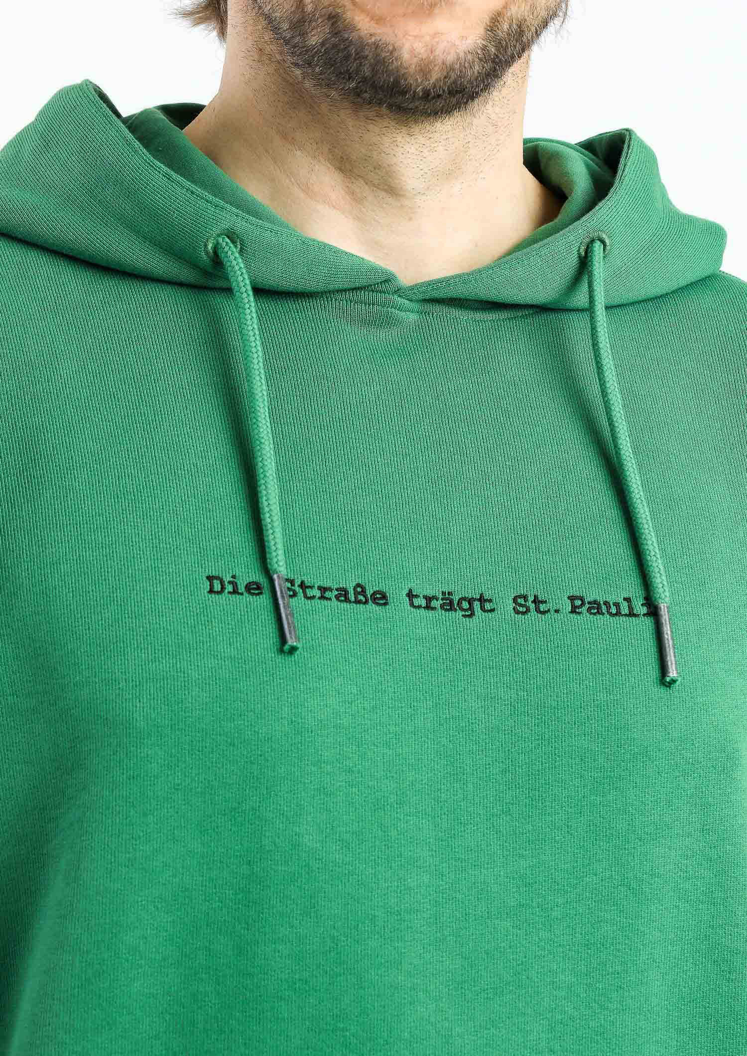 Hoodie "Die Strasse trägt" - green