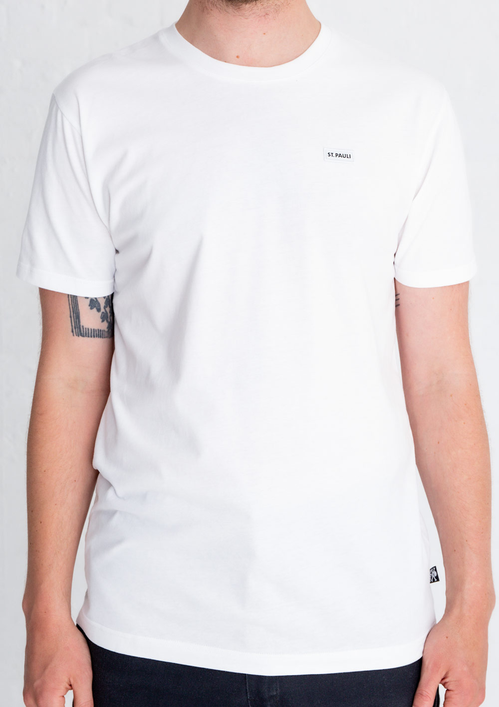 T-Shirt  Basic Logo Weiß