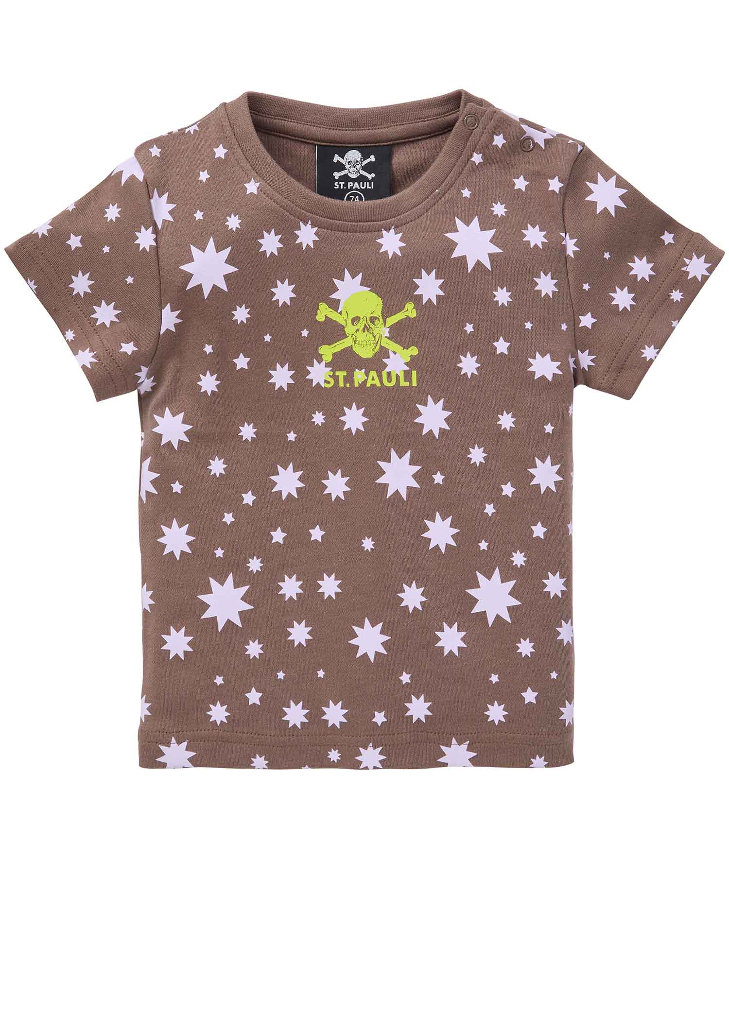 Baby T-Shirt Skull "Stars"