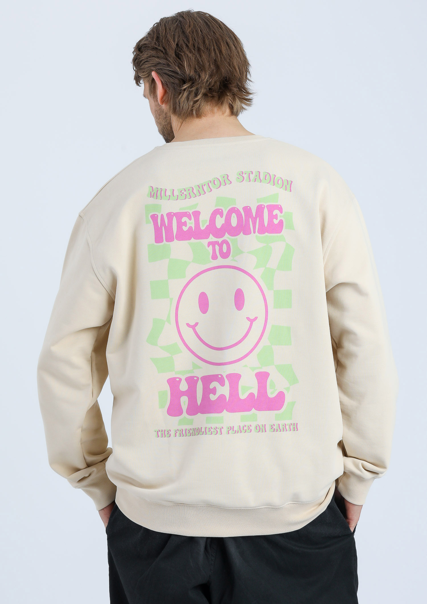 Sweatshirt "Welcome to Hell - Smiley"