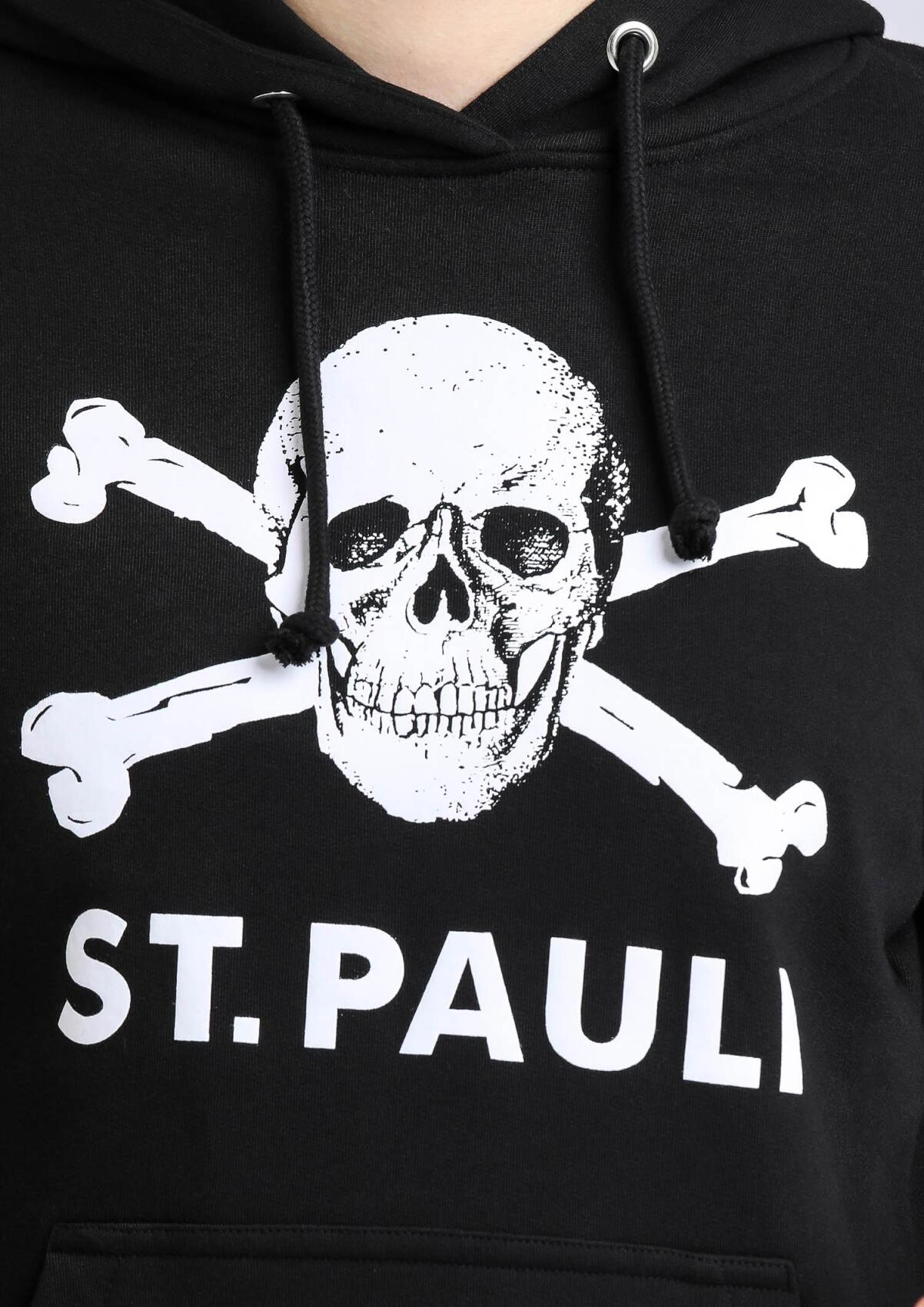 Frauen Kapuzenpullover Totenkopf I