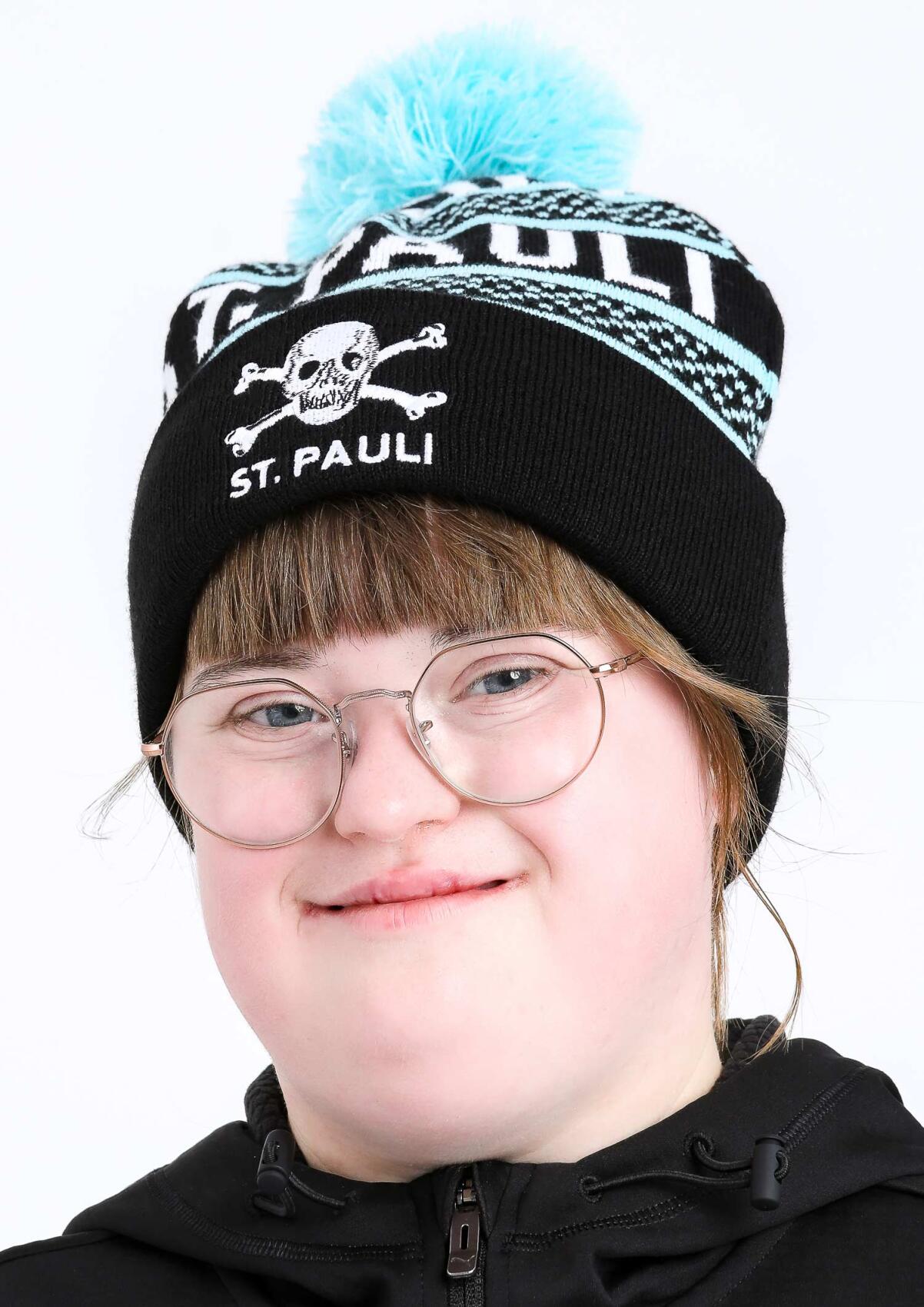 Booble Beanie - Skull Turquoise